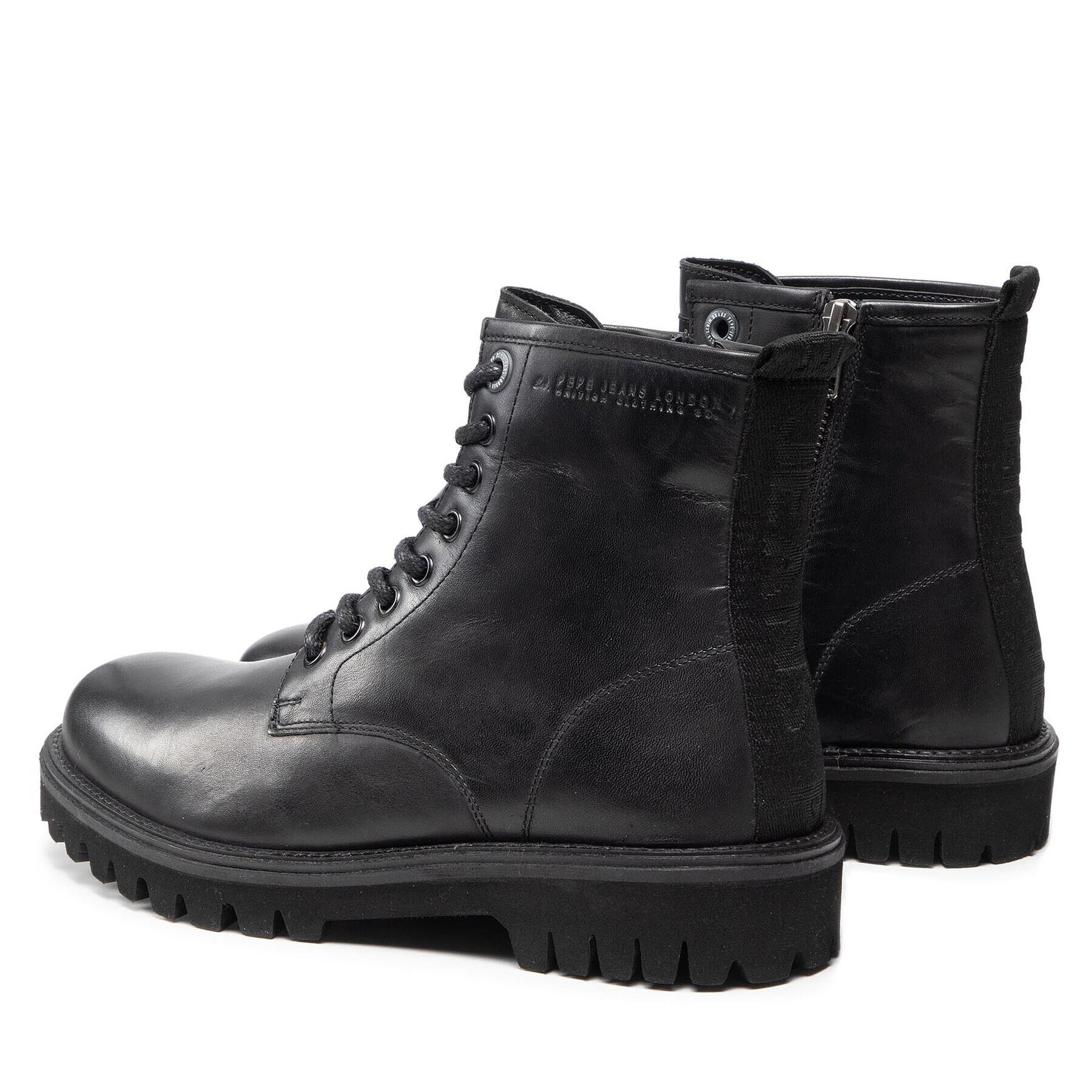 Pepe Jeans Outdoorová obuv Trucker Boot PMS50213 Čierna - Pepit.sk