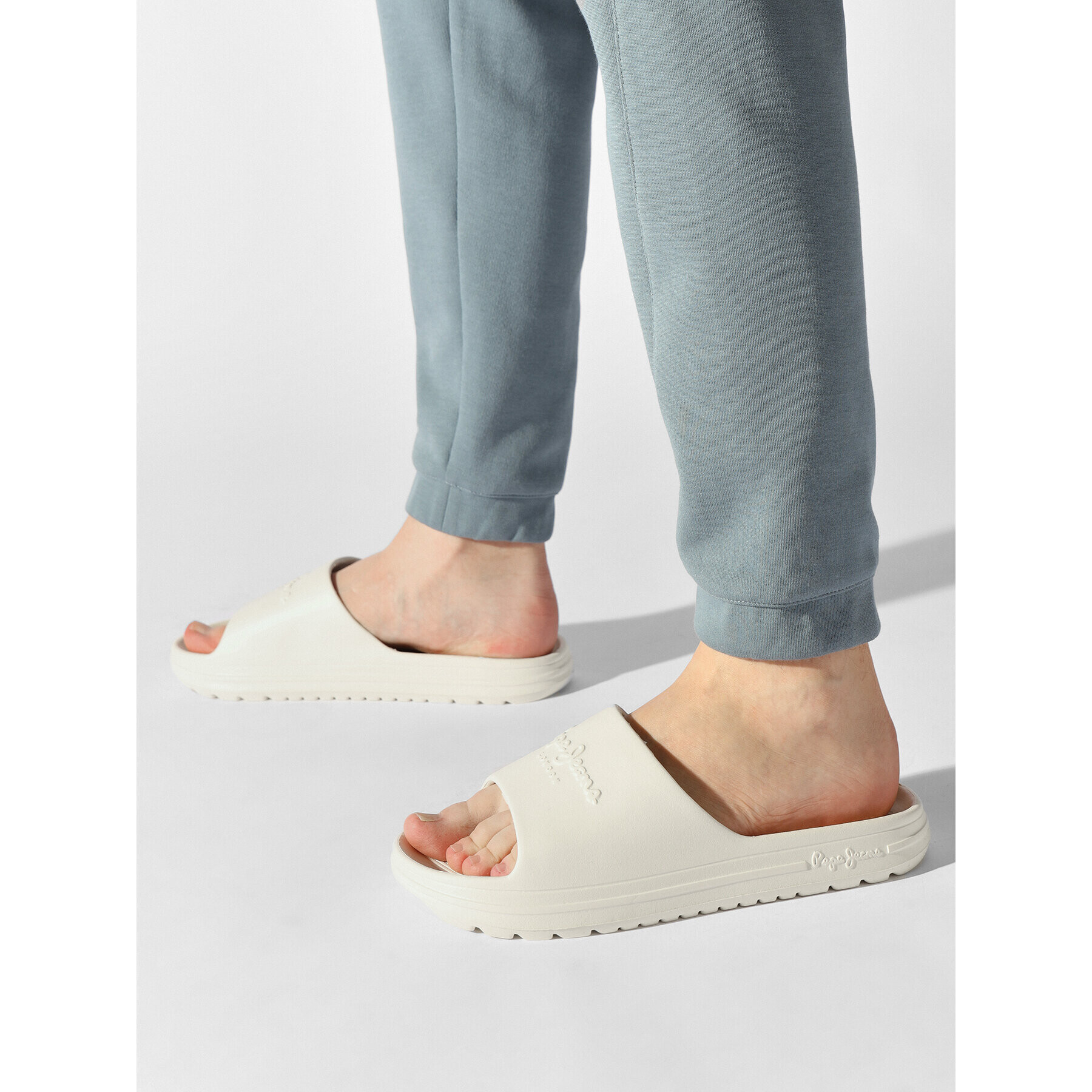 Pepe Jeans Šľapky Beach Slide PMS70121 Biela - Pepit.sk