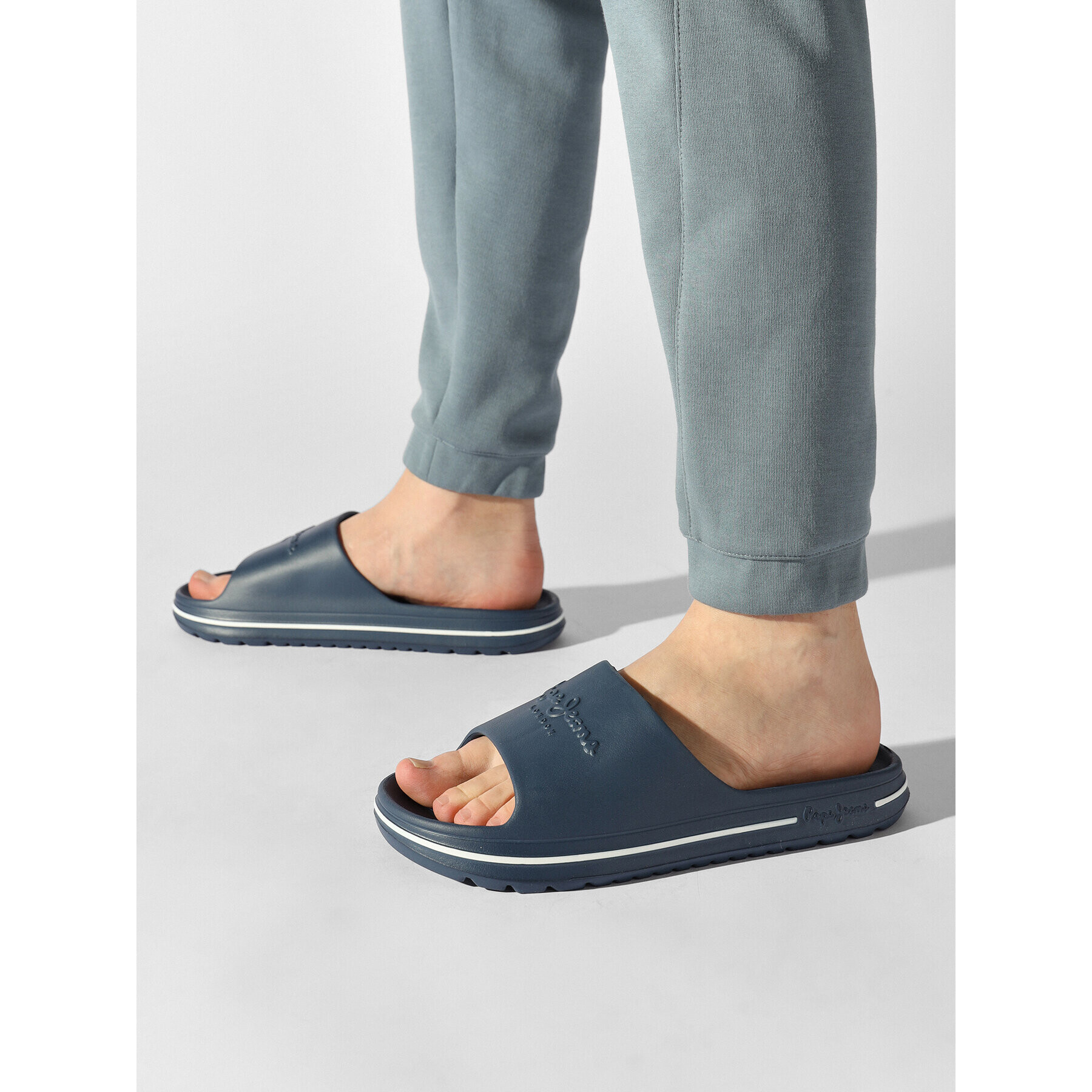 Pepe Jeans Šľapky Beach Slide PMS70121 Tmavomodrá - Pepit.sk