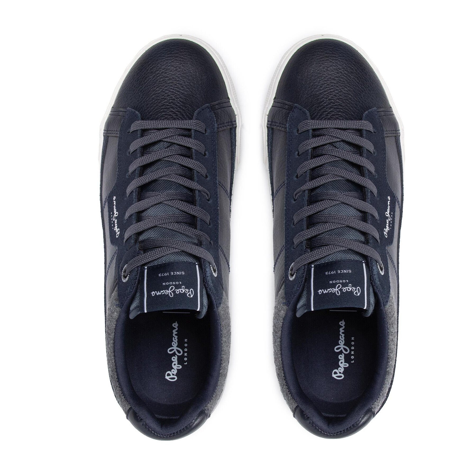 Pepe Jeans Sneakersy Barry Smart PMS30881 Tmavomodrá - Pepit.sk