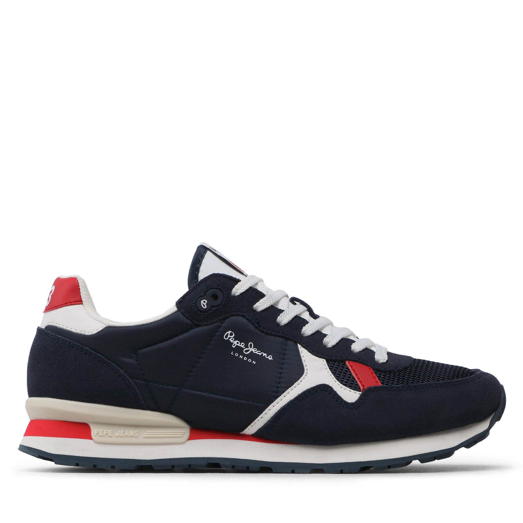 Pepe Jeans Sneakersy Brit Man Heritage PMS30924 Tmavomodrá - Pepit.sk