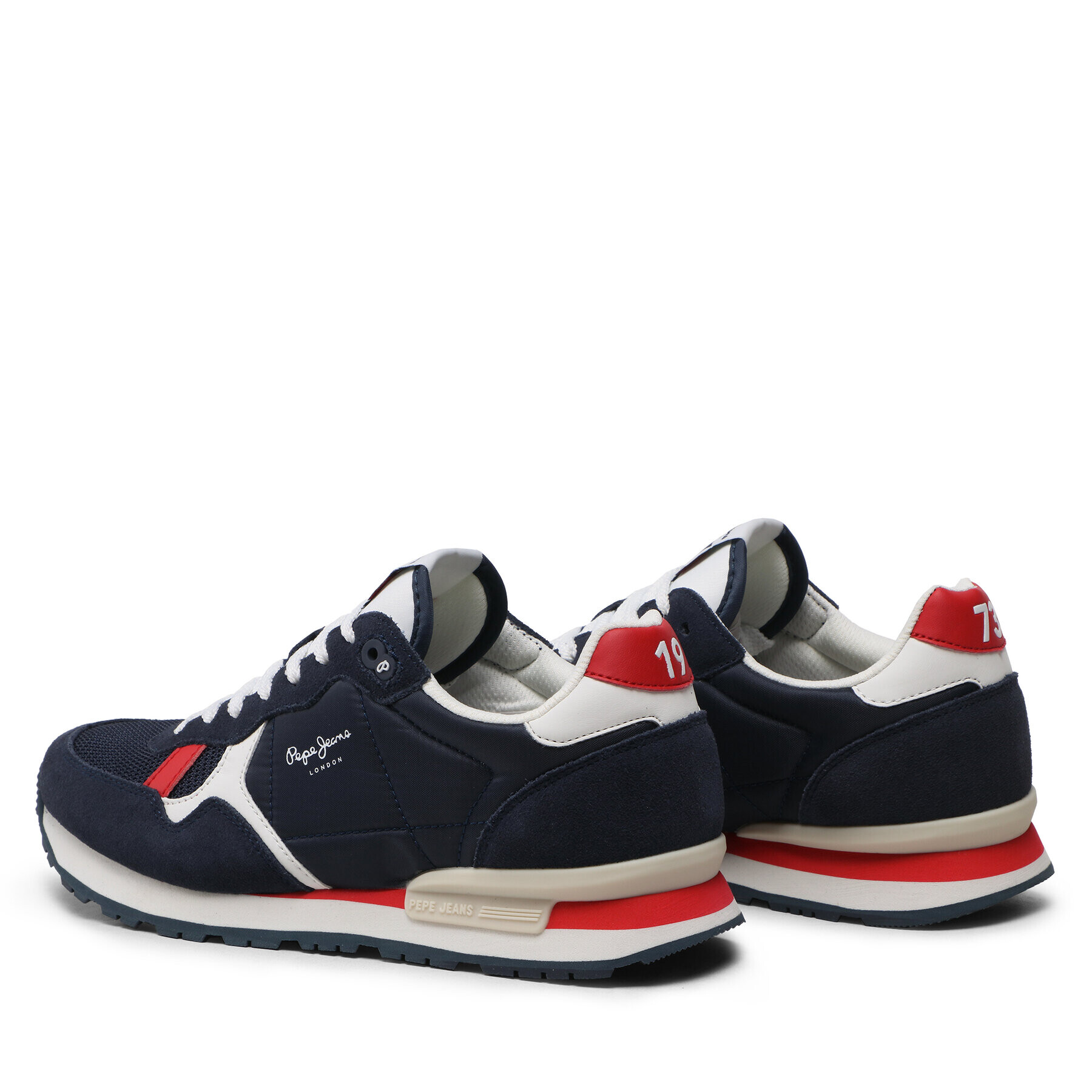 Pepe Jeans Sneakersy Brit Man Heritage PMS30924 Tmavomodrá - Pepit.sk