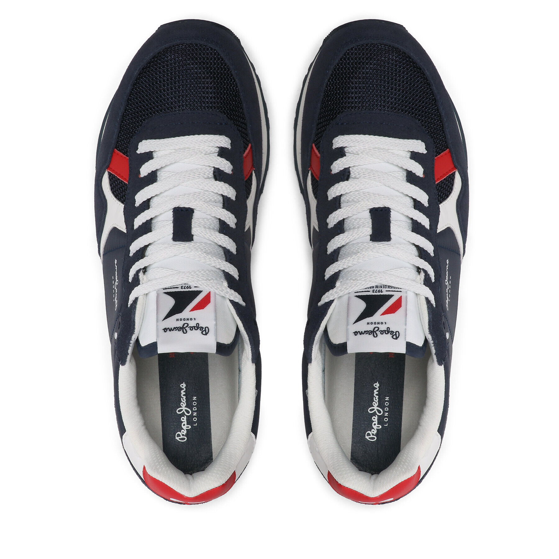 Pepe Jeans Sneakersy Brit Man Heritage PMS30924 Tmavomodrá - Pepit.sk