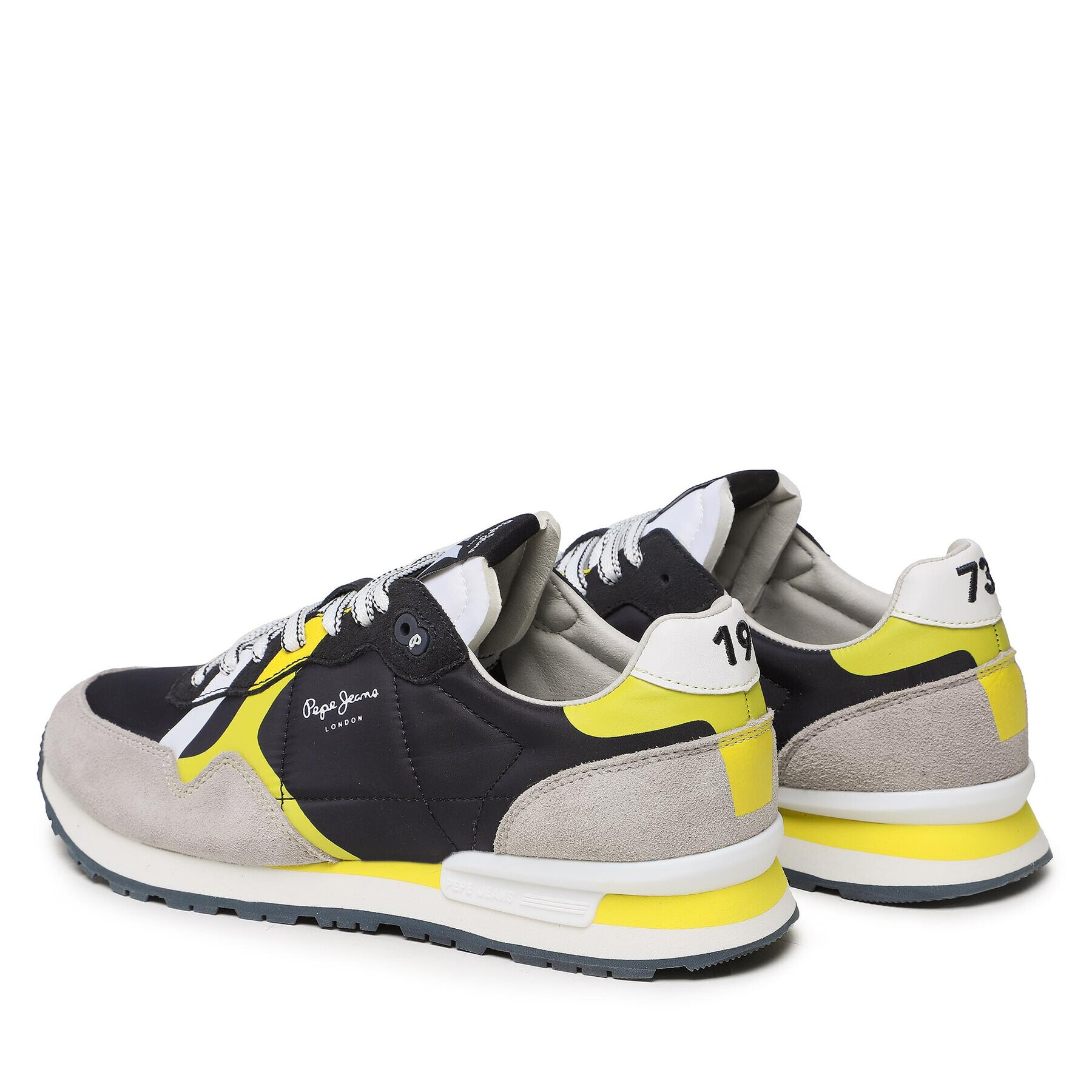 Pepe Jeans Sneakersy Brit Man Print PMS30923 Tmavomodrá - Pepit.sk