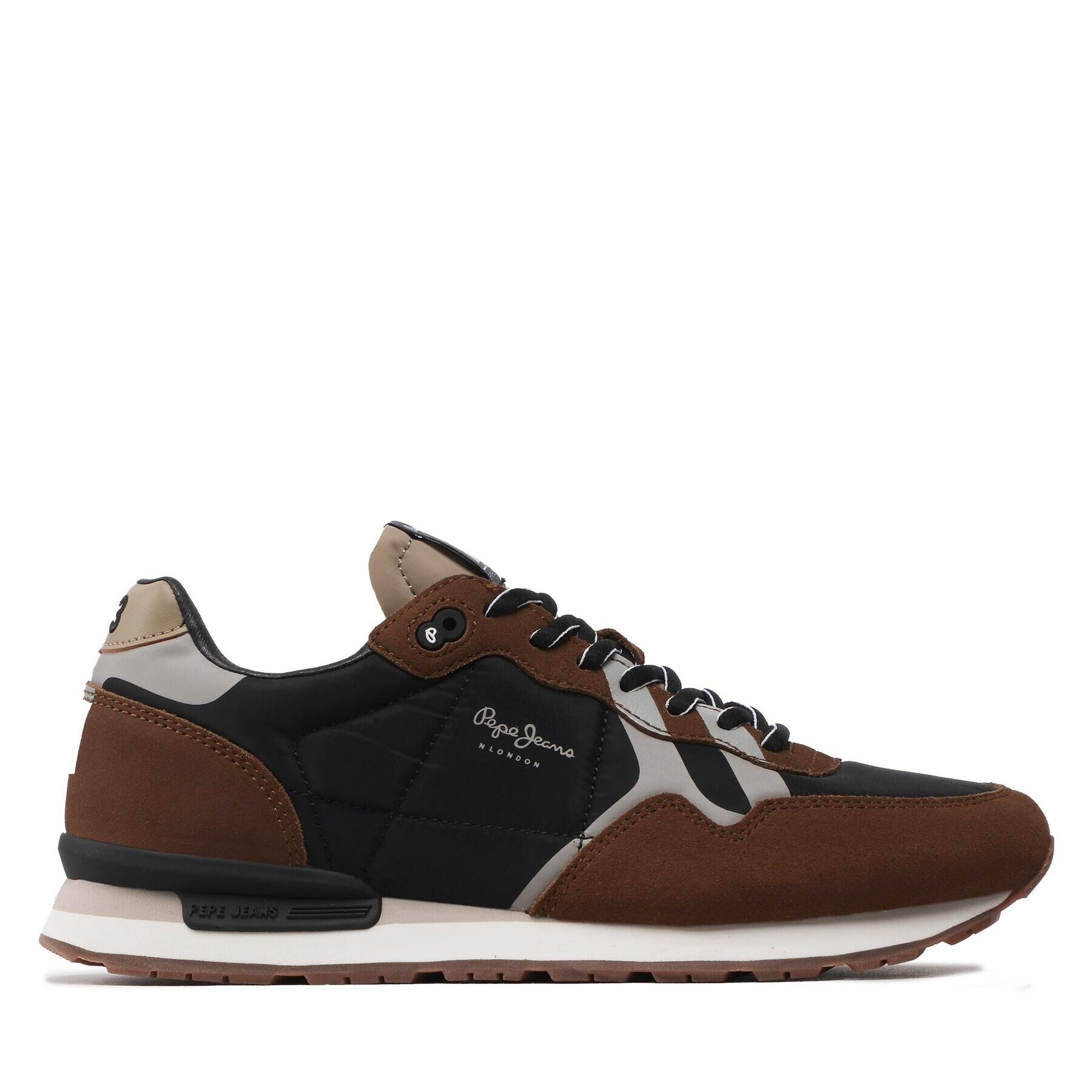 Pepe Jeans Sneakersy Britt Man Print PMS30852 Čierna - Pepit.sk