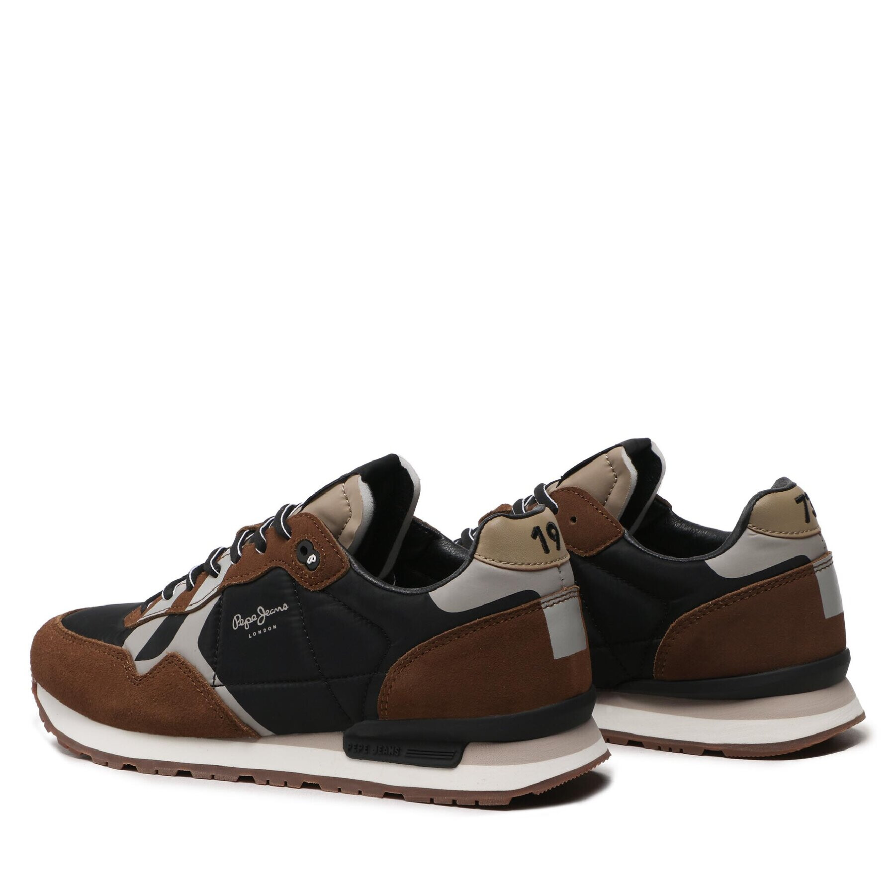 Pepe Jeans Sneakersy Britt Man Print PMS30852 Čierna - Pepit.sk