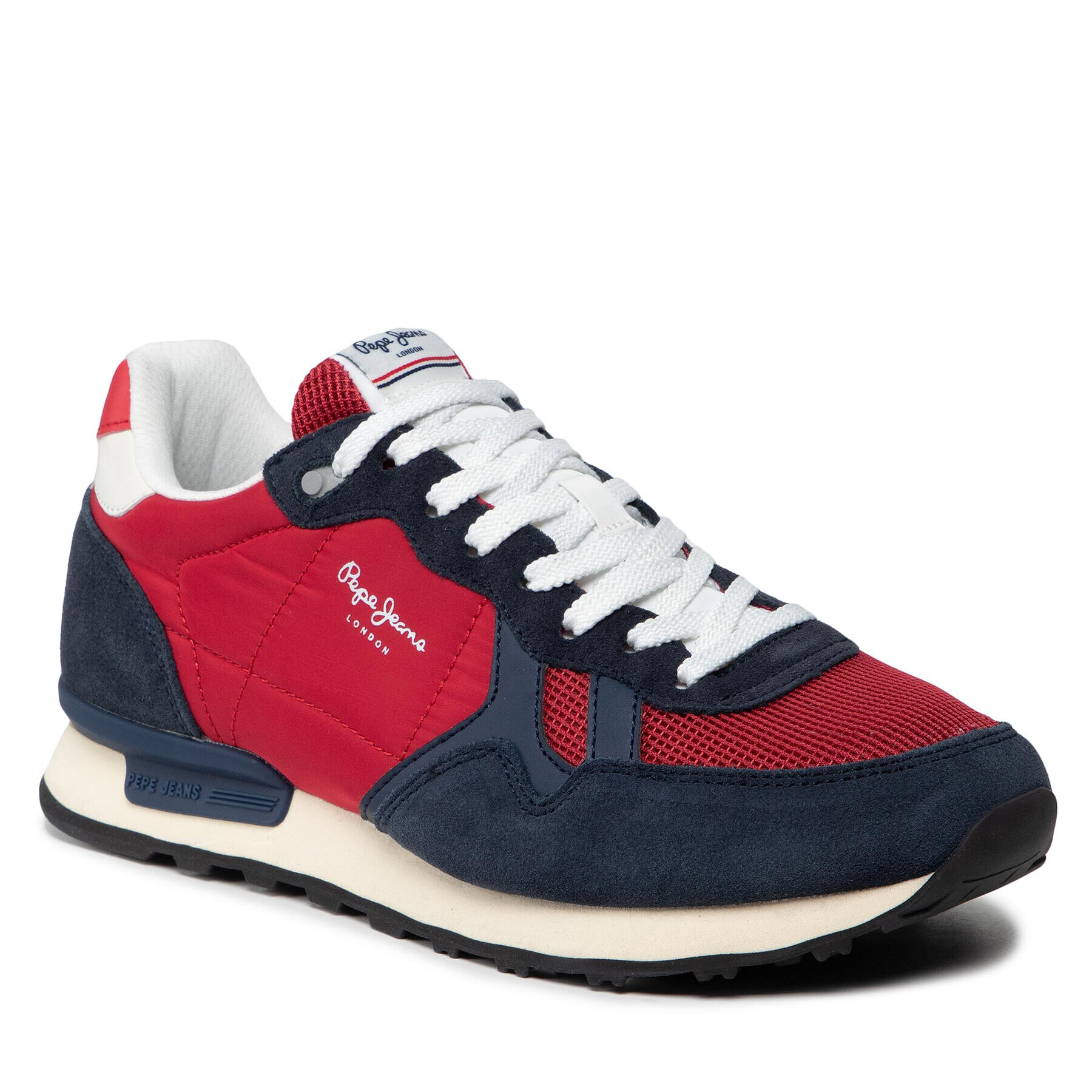 Pepe Jeans Sneakersy Britt Man Reverse PMS30753 Červená - Pepit.sk