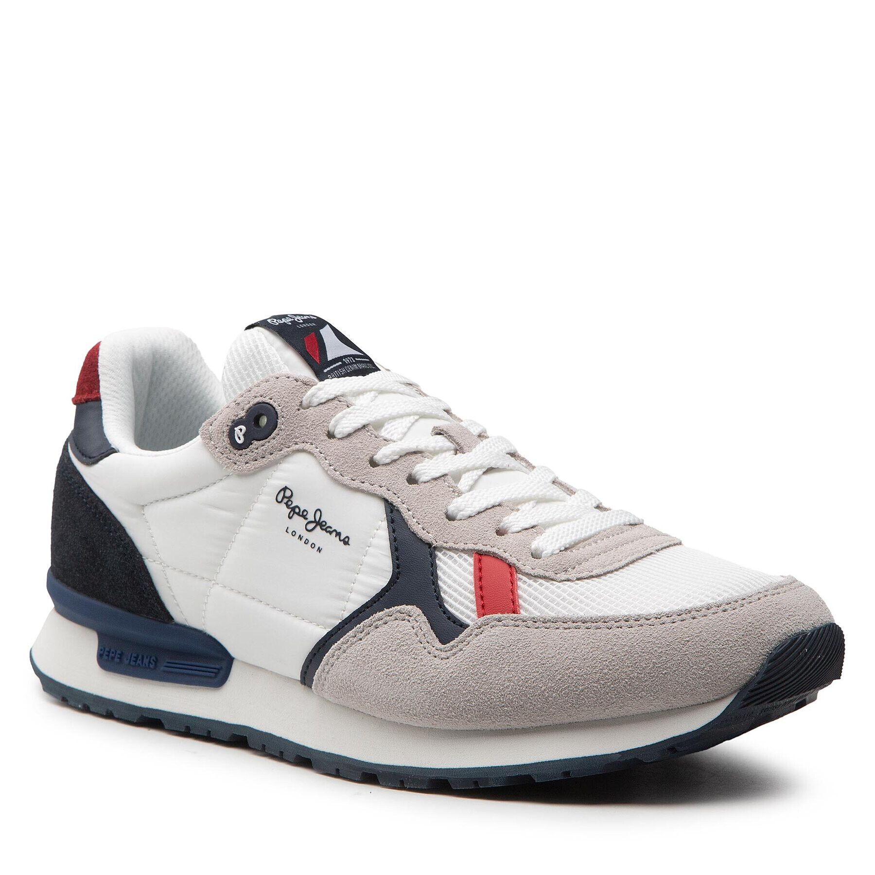 Pepe Jeans Sneakersy Britt Man Studio PMS30851 Biela - Pepit.sk