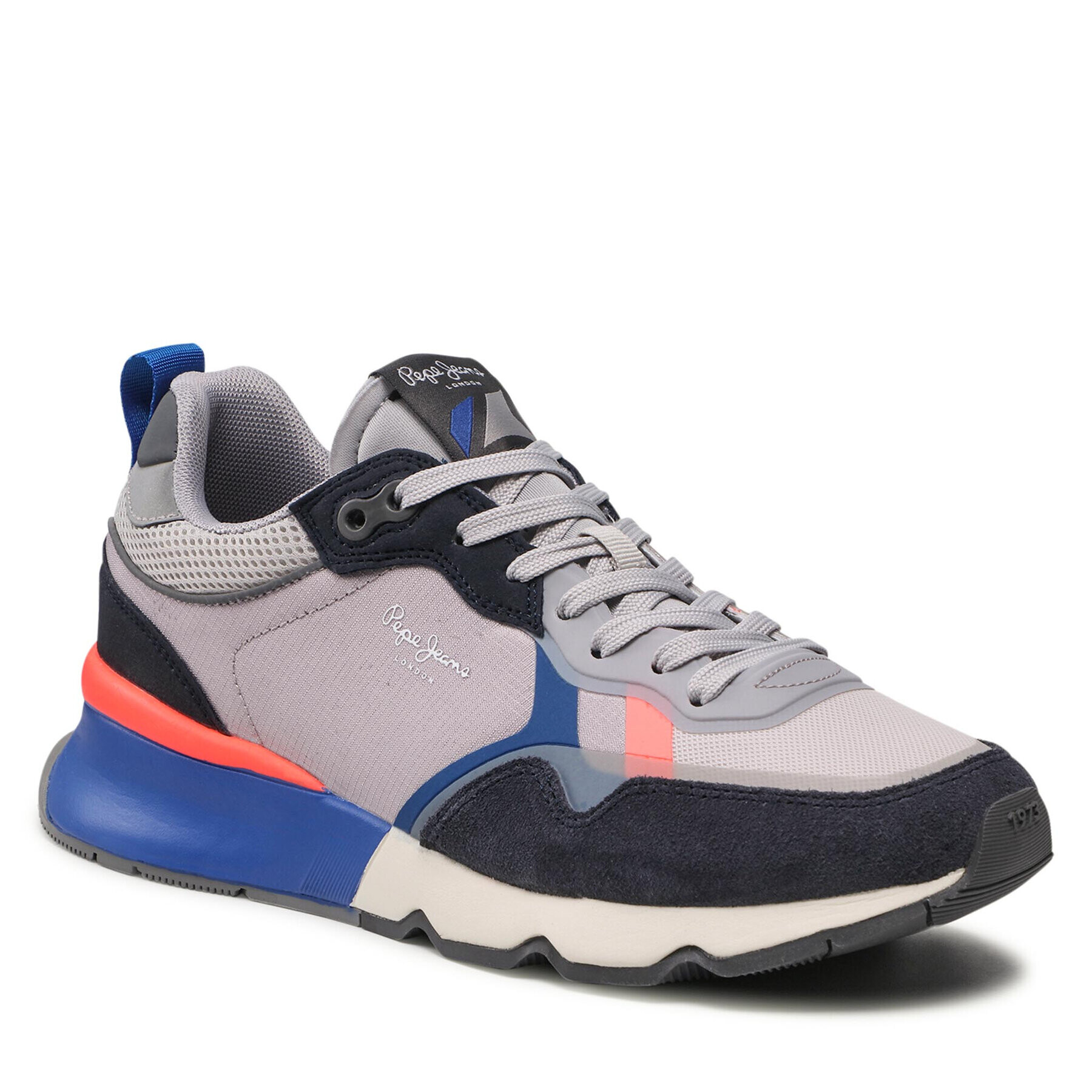 Pepe Jeans Sneakersy Britt Pro Man PMS30831 Sivá - Pepit.sk