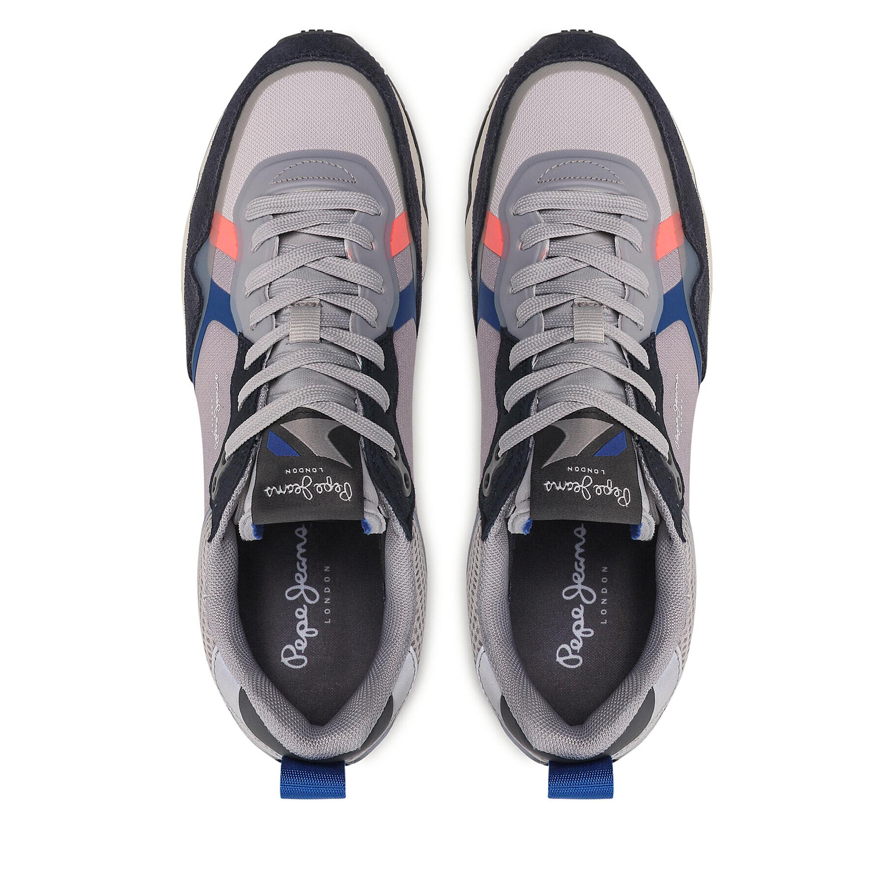 Pepe Jeans Sneakersy Britt Pro Man PMS30831 Sivá - Pepit.sk