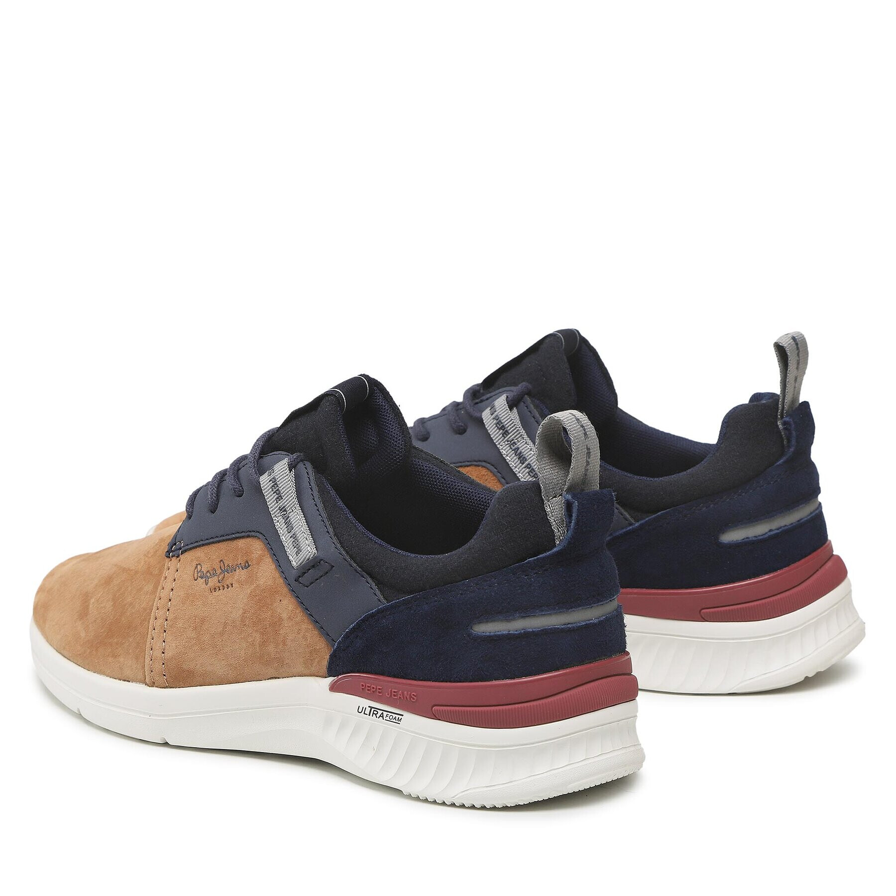 Pepe Jeans Sneakersy Jay Pro Shoe Combi PMS30869 Hnedá - Pepit.sk