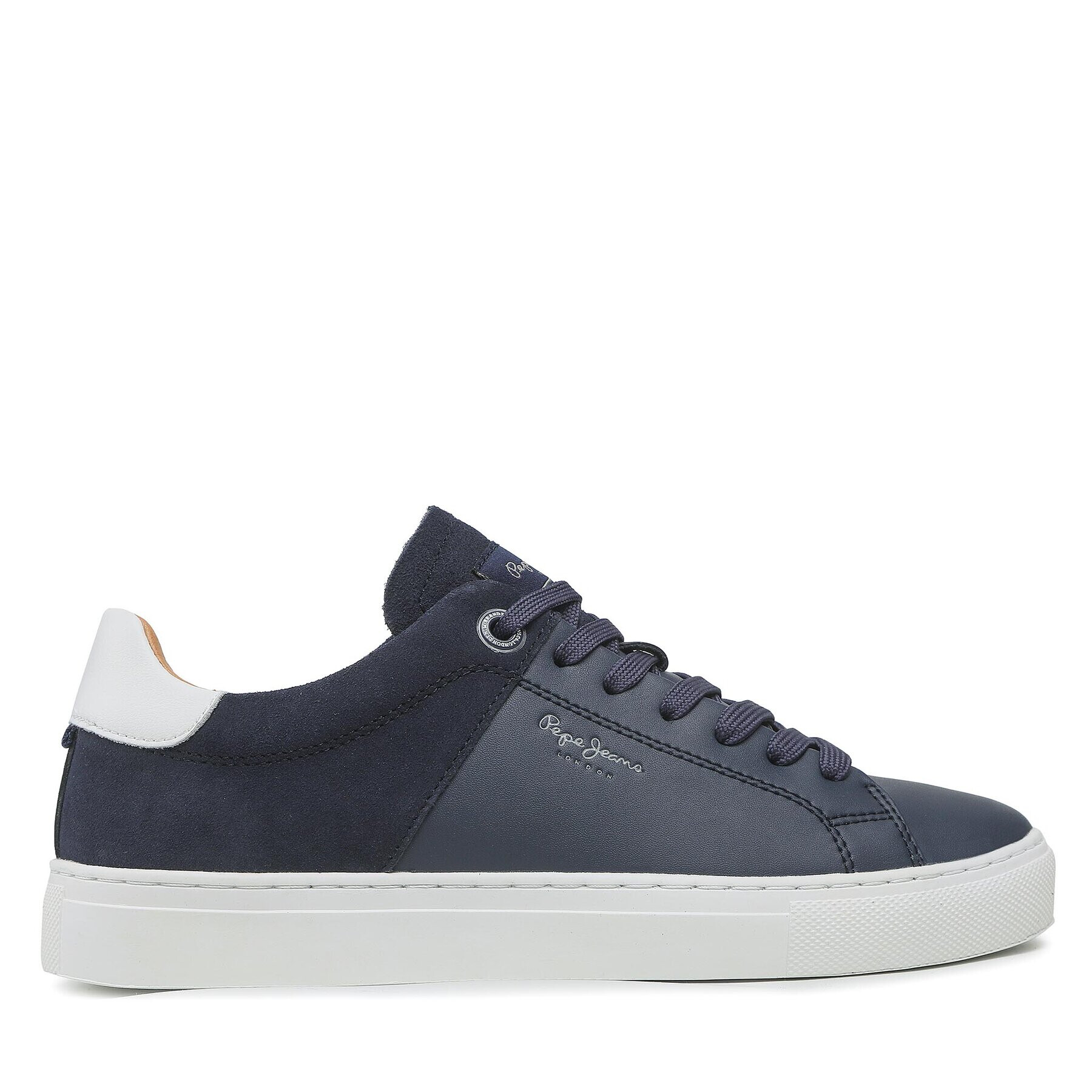 Pepe Jeans Sneakersy Joe Cup Split PMS30846 Tmavomodrá - Pepit.sk