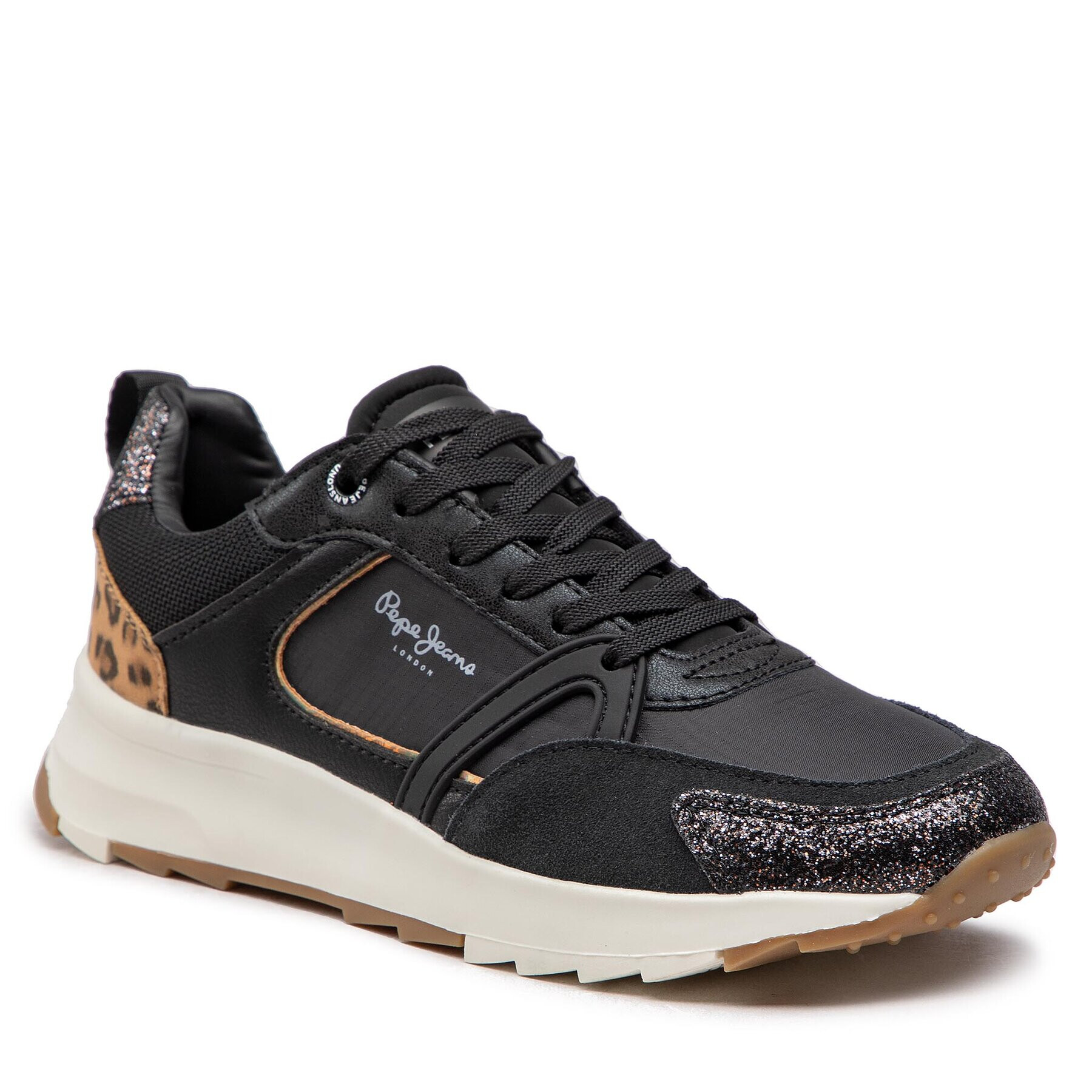 Pepe Jeans Sneakersy Joy Dreams Leo PLS31417 Čierna - Pepit.sk