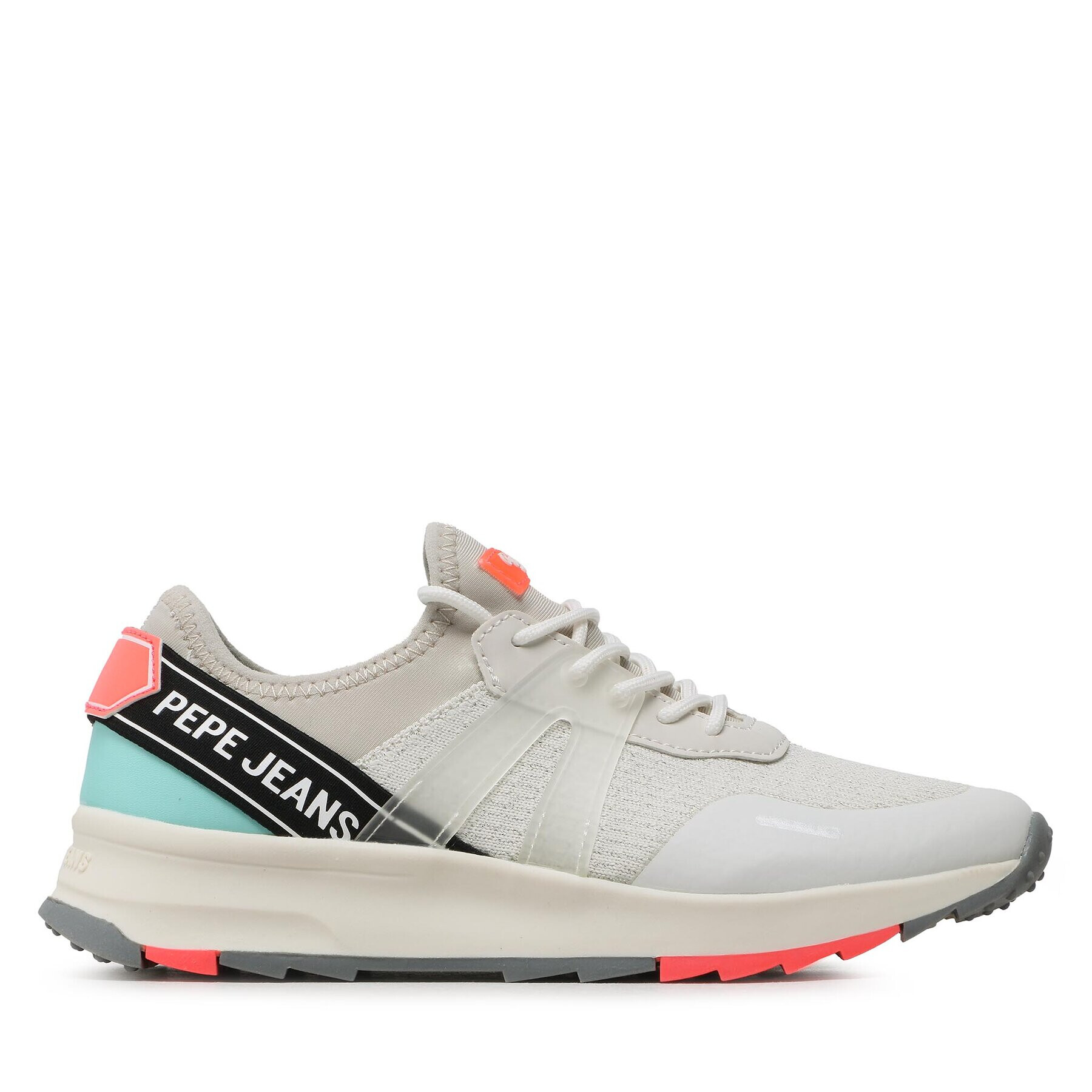 Pepe Jeans Sneakersy Joy Tech Summer PLS31454 Biela - Pepit.sk