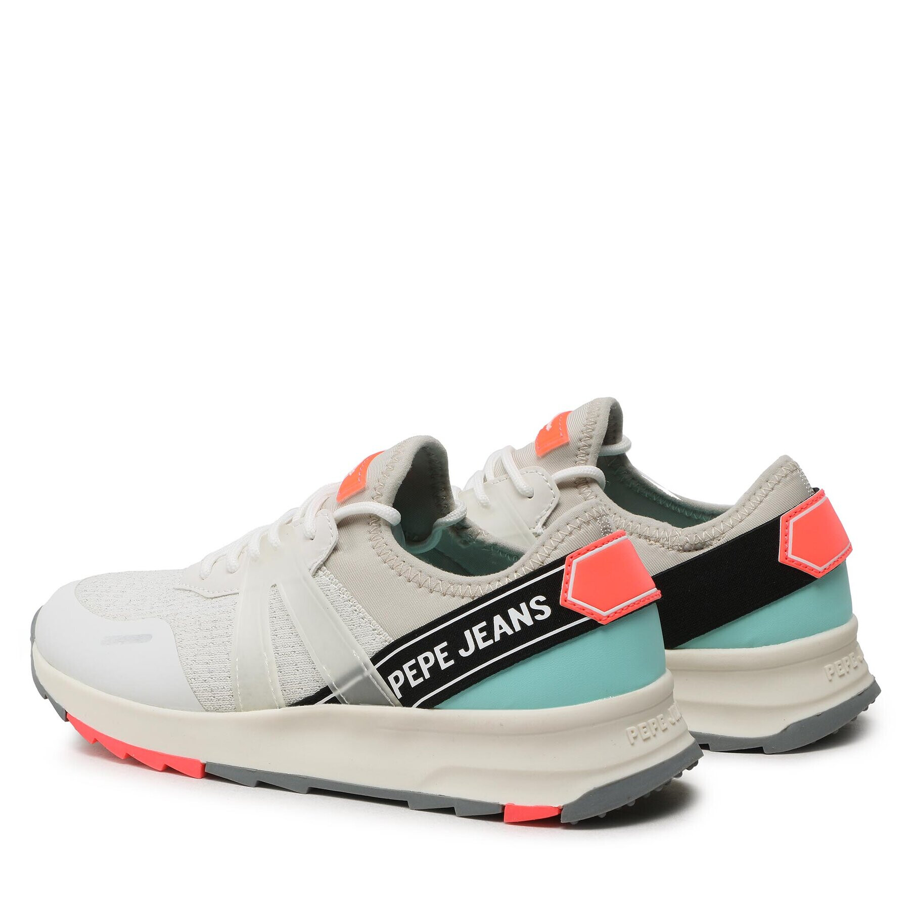 Pepe Jeans Sneakersy Joy Tech Summer PLS31454 Biela - Pepit.sk