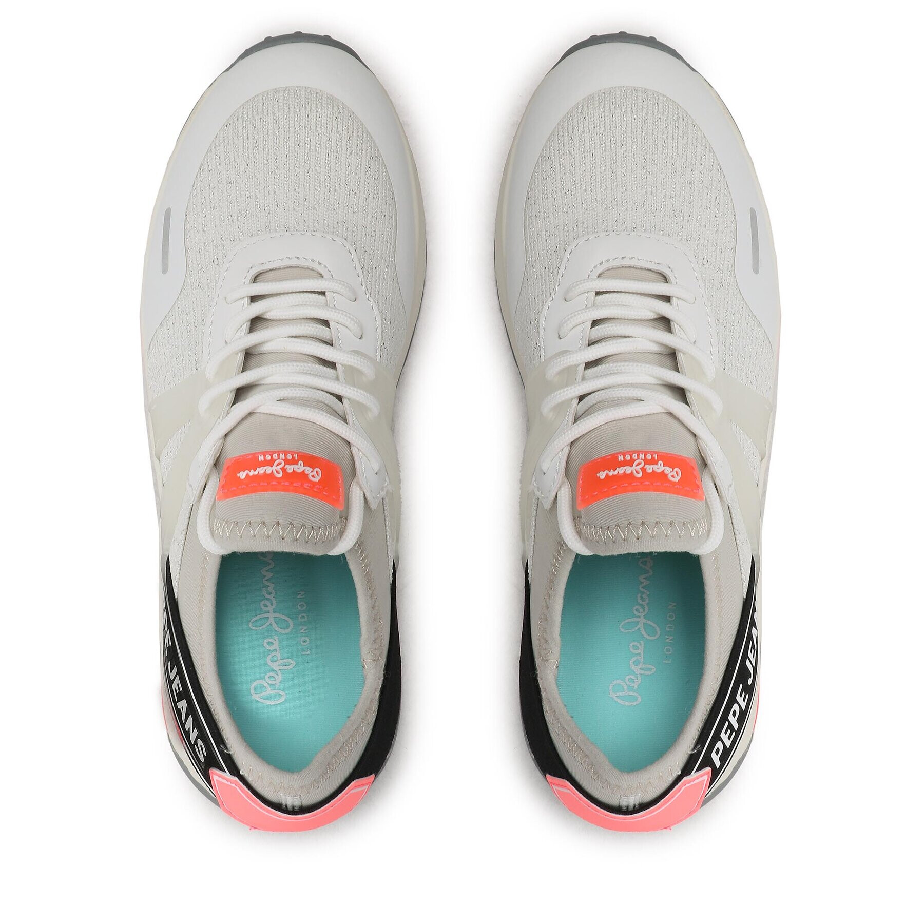 Pepe Jeans Sneakersy Joy Tech Summer PLS31454 Biela - Pepit.sk