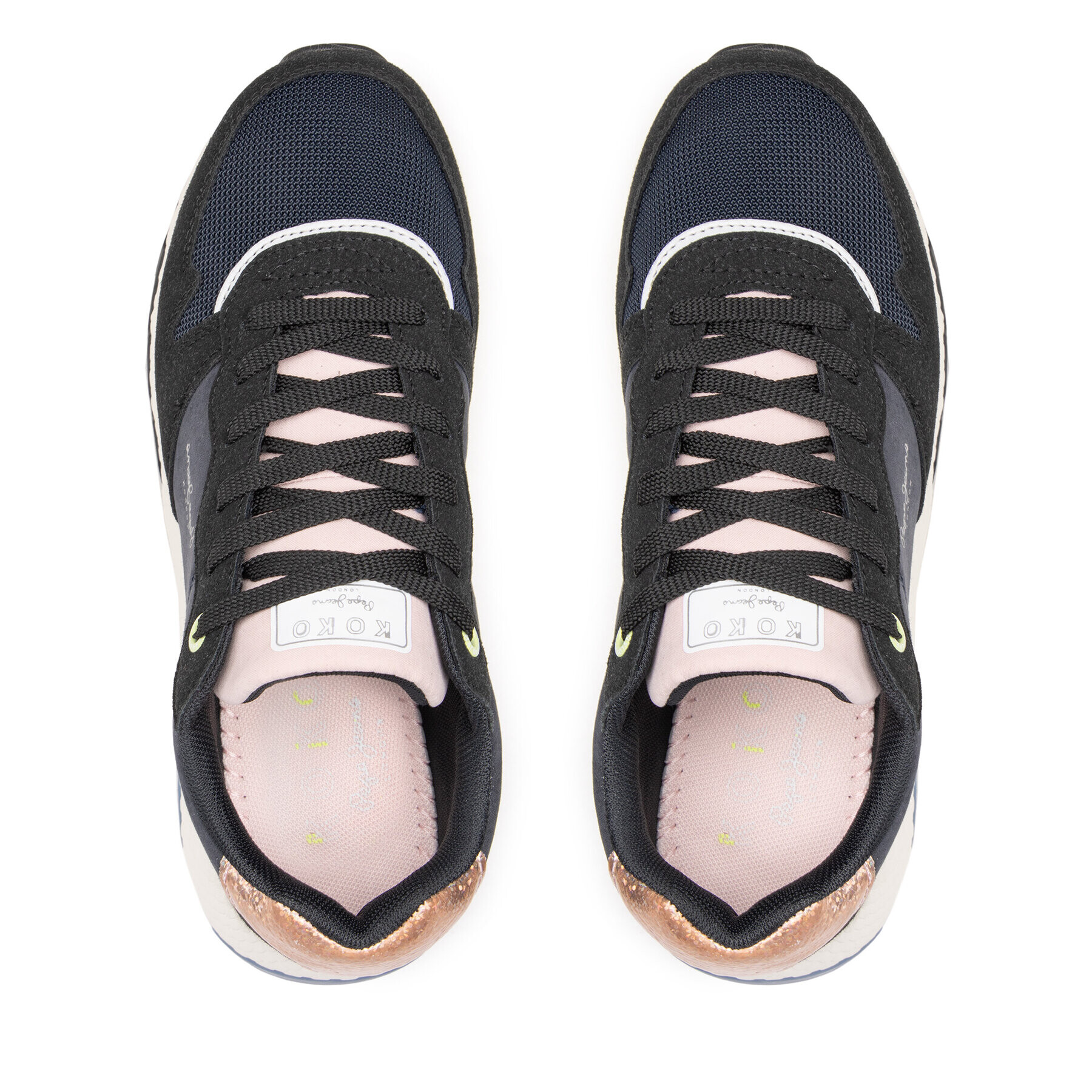 Pepe Jeans Sneakersy Koko Yto PLS31366 Tmavomodrá - Pepit.sk