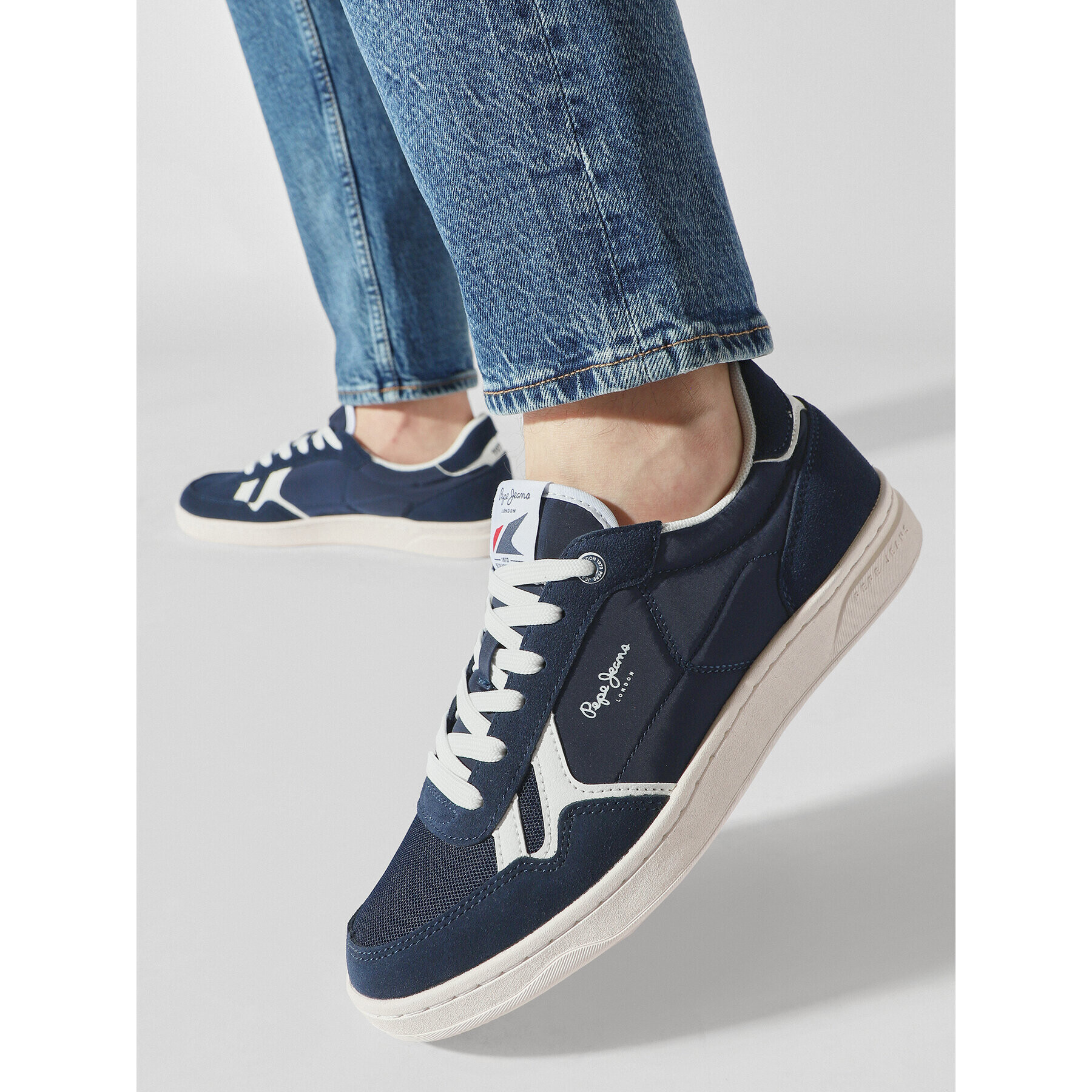 Pepe Jeans Sneakersy Kore Vintage M PMS30900 Tmavomodrá - Pepit.sk