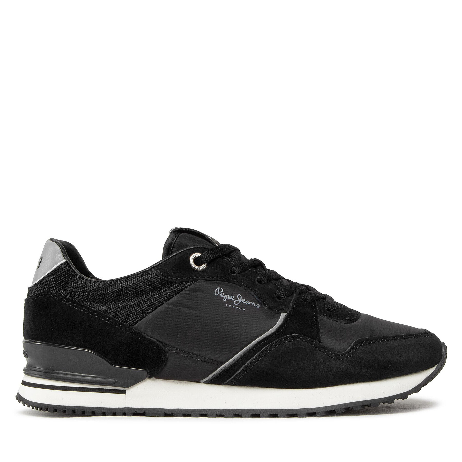 Pepe Jeans Sneakersy London City PMS30874 Čierna - Pepit.sk