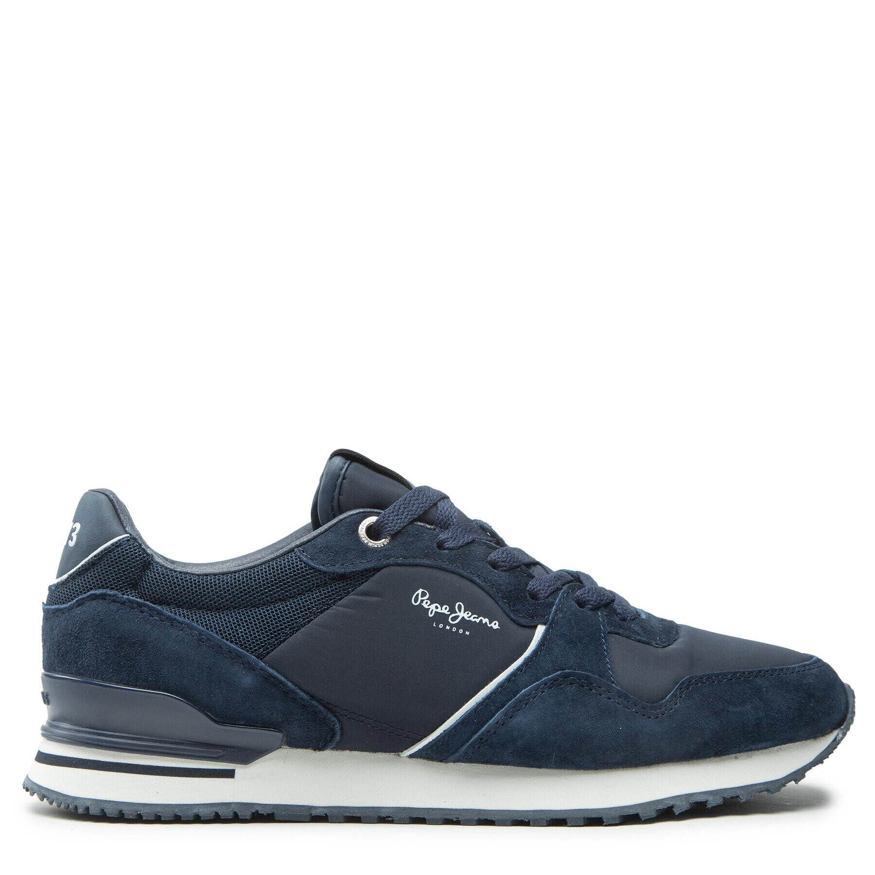 Pepe Jeans Sneakersy London City PMS30874 Tmavomodrá - Pepit.sk