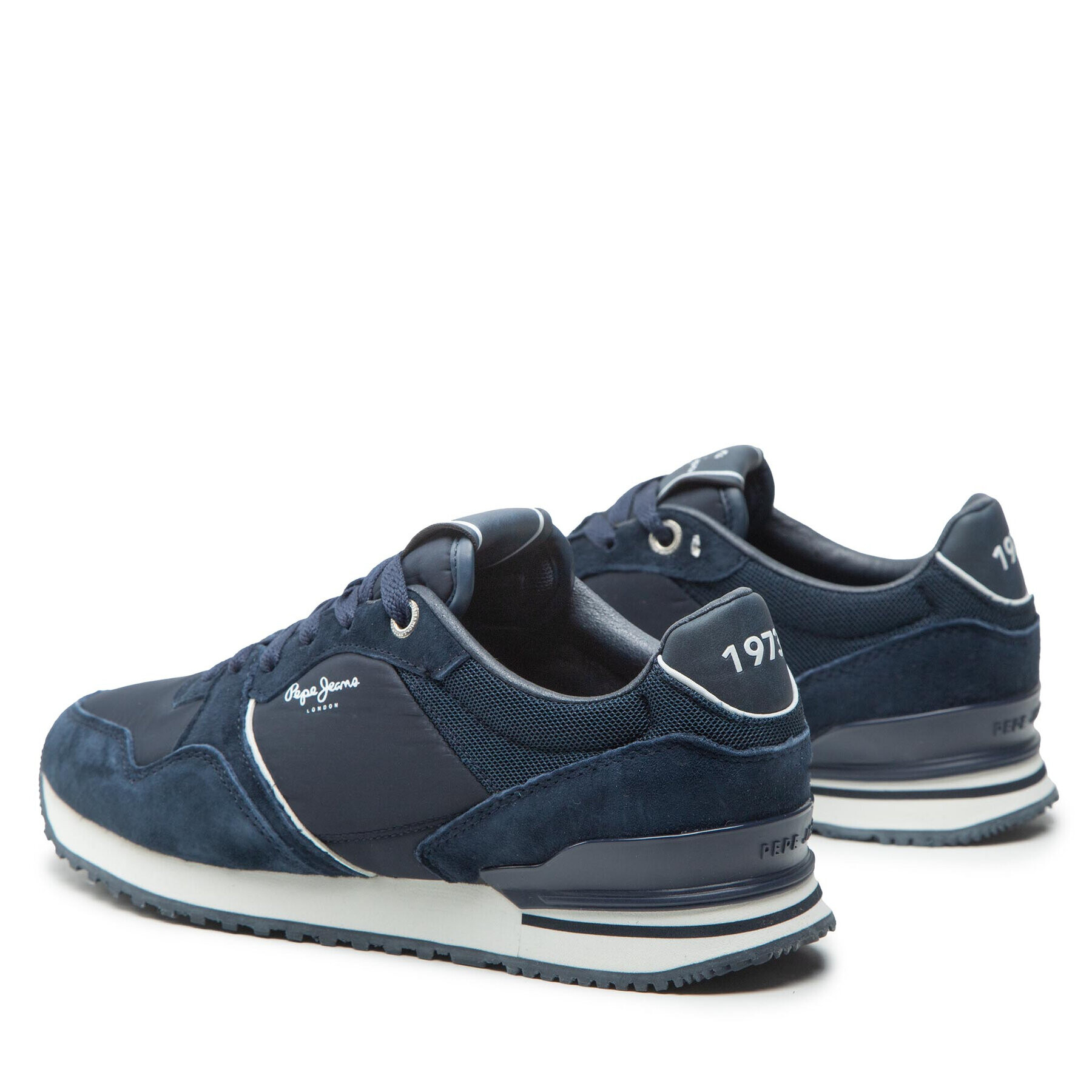 Pepe Jeans Sneakersy London City PMS30874 Tmavomodrá - Pepit.sk