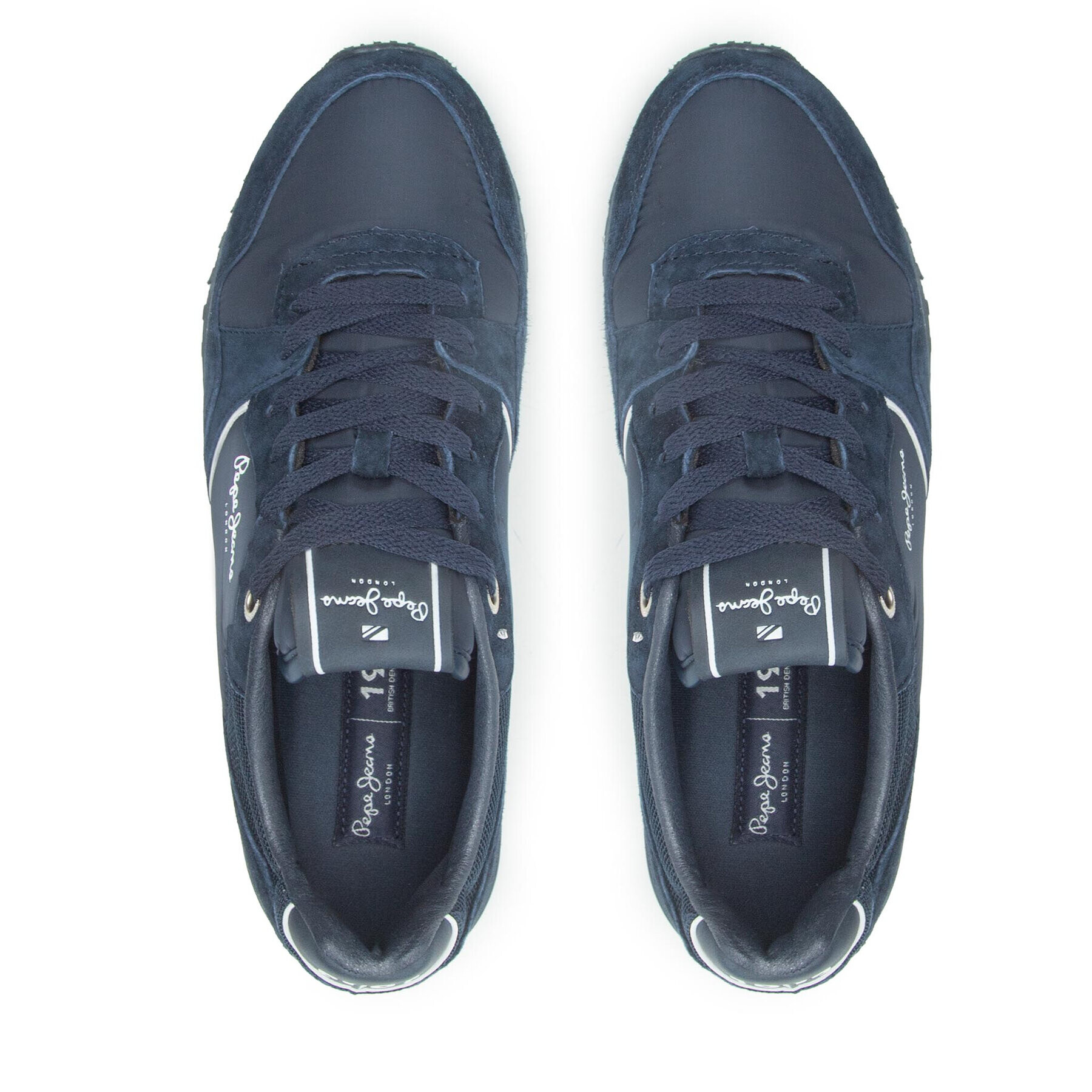 Pepe Jeans Sneakersy London City PMS30874 Tmavomodrá - Pepit.sk