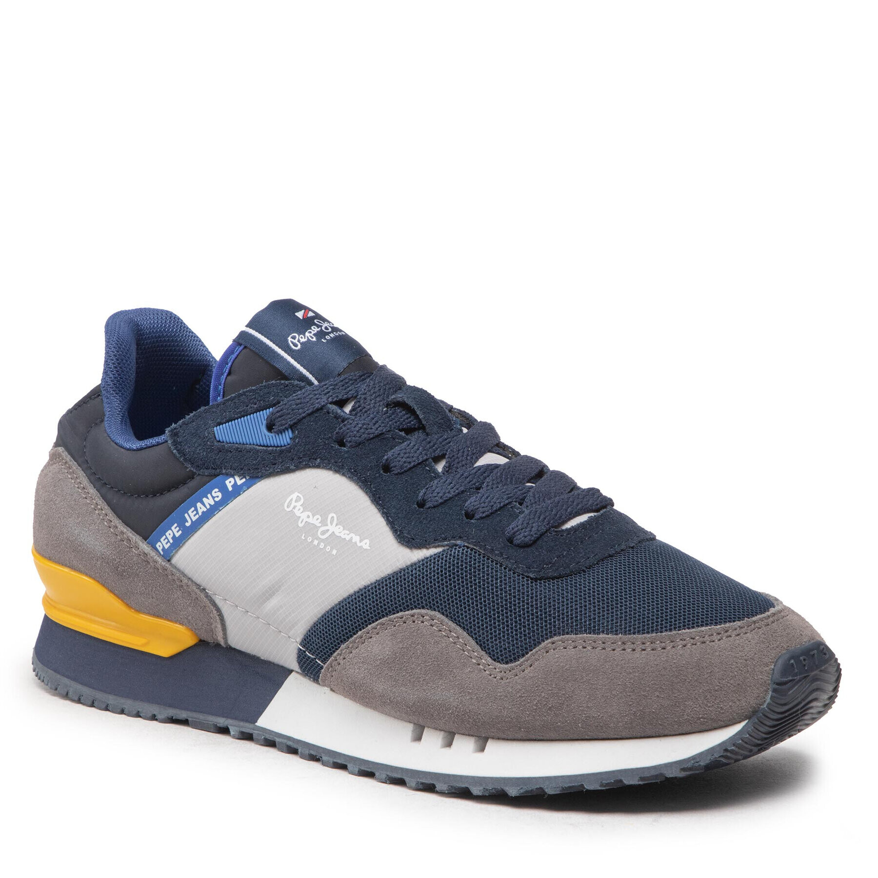 Pepe Jeans Sneakersy London One Basic M PMS30871 Sivá - Pepit.sk