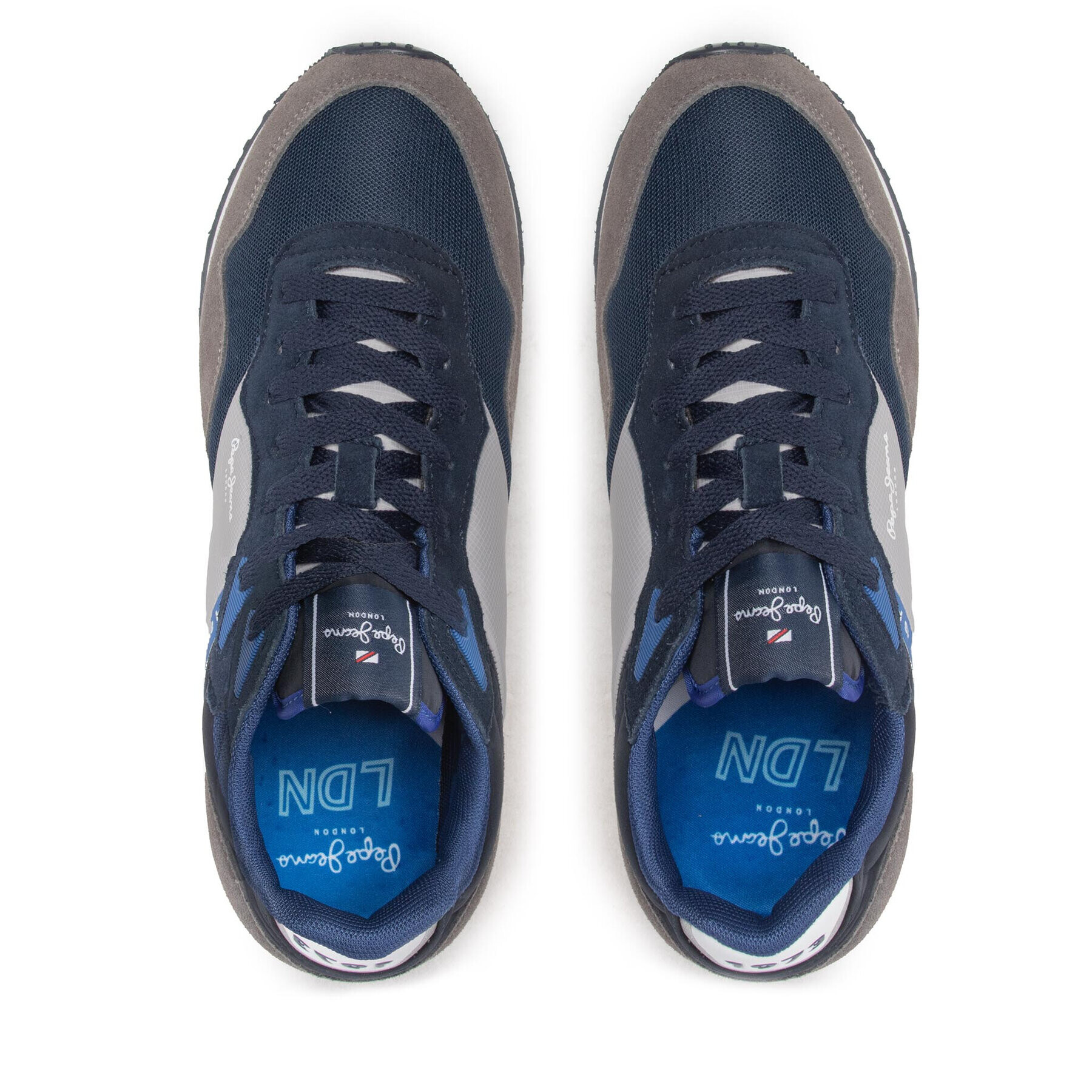 Pepe Jeans Sneakersy London One Basic M PMS30871 Sivá - Pepit.sk