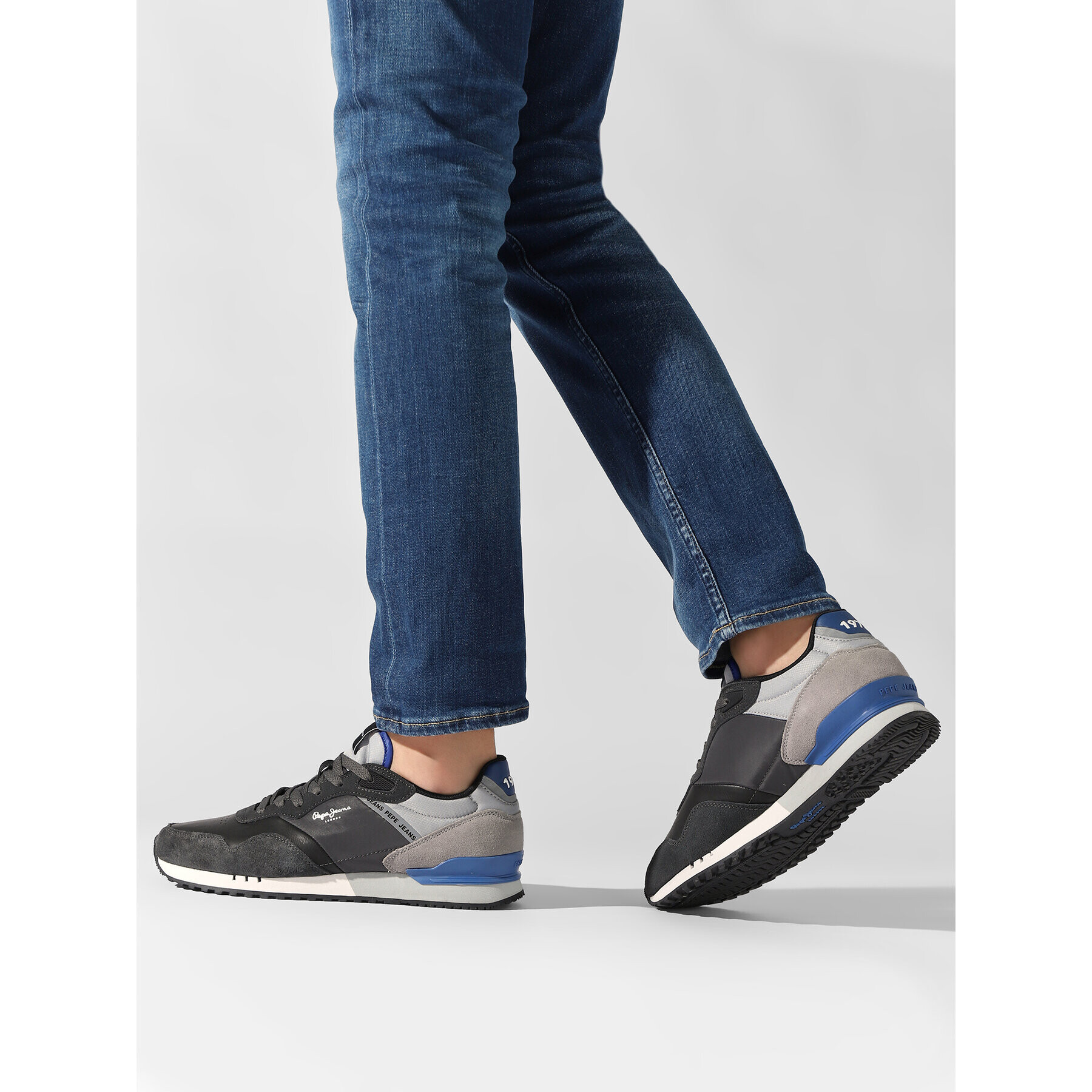 Pepe Jeans Sneakersy London One Cover M PMS30872 Čierna - Pepit.sk