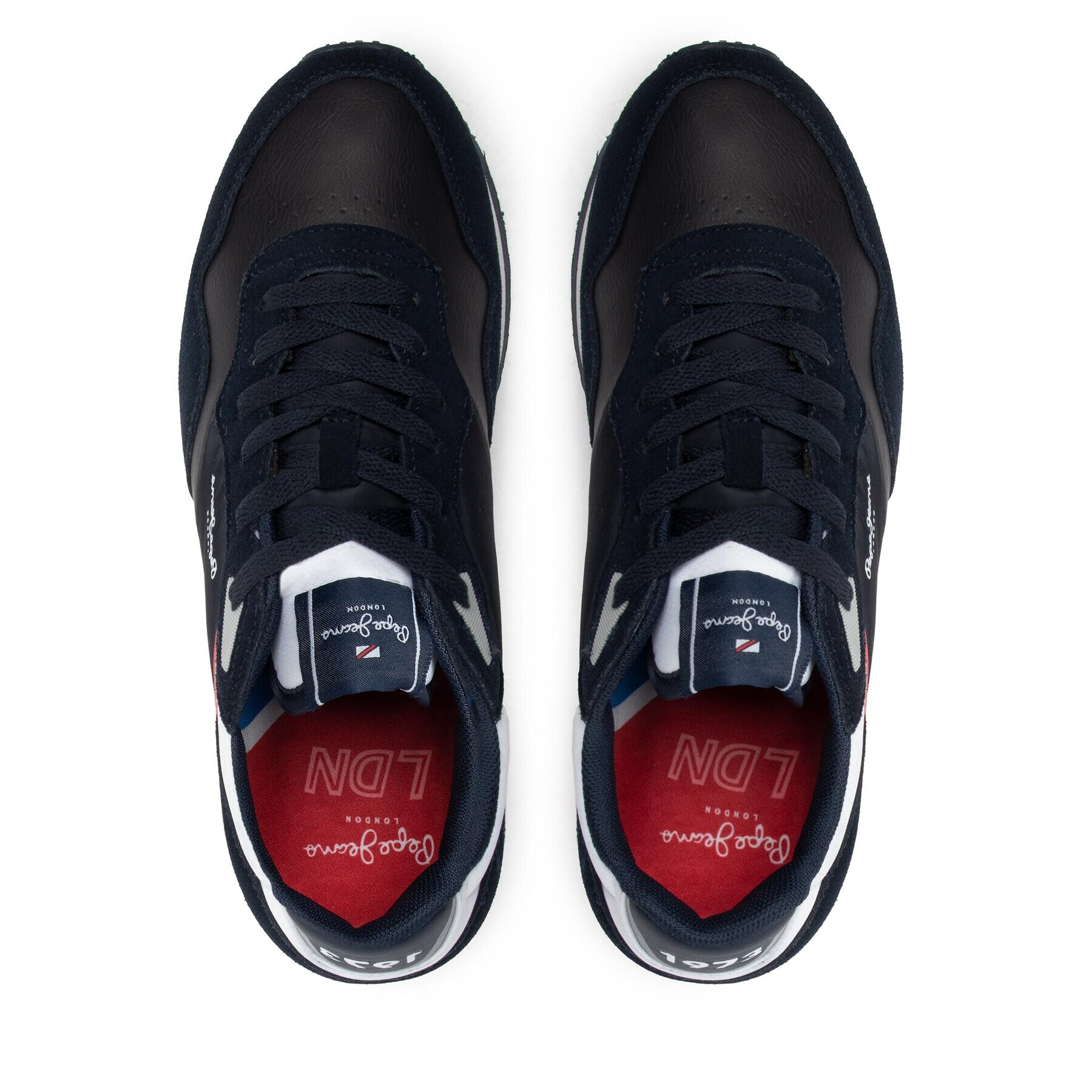 Pepe Jeans Sneakersy London One Cover M PMS30872 Tmavomodrá - Pepit.sk