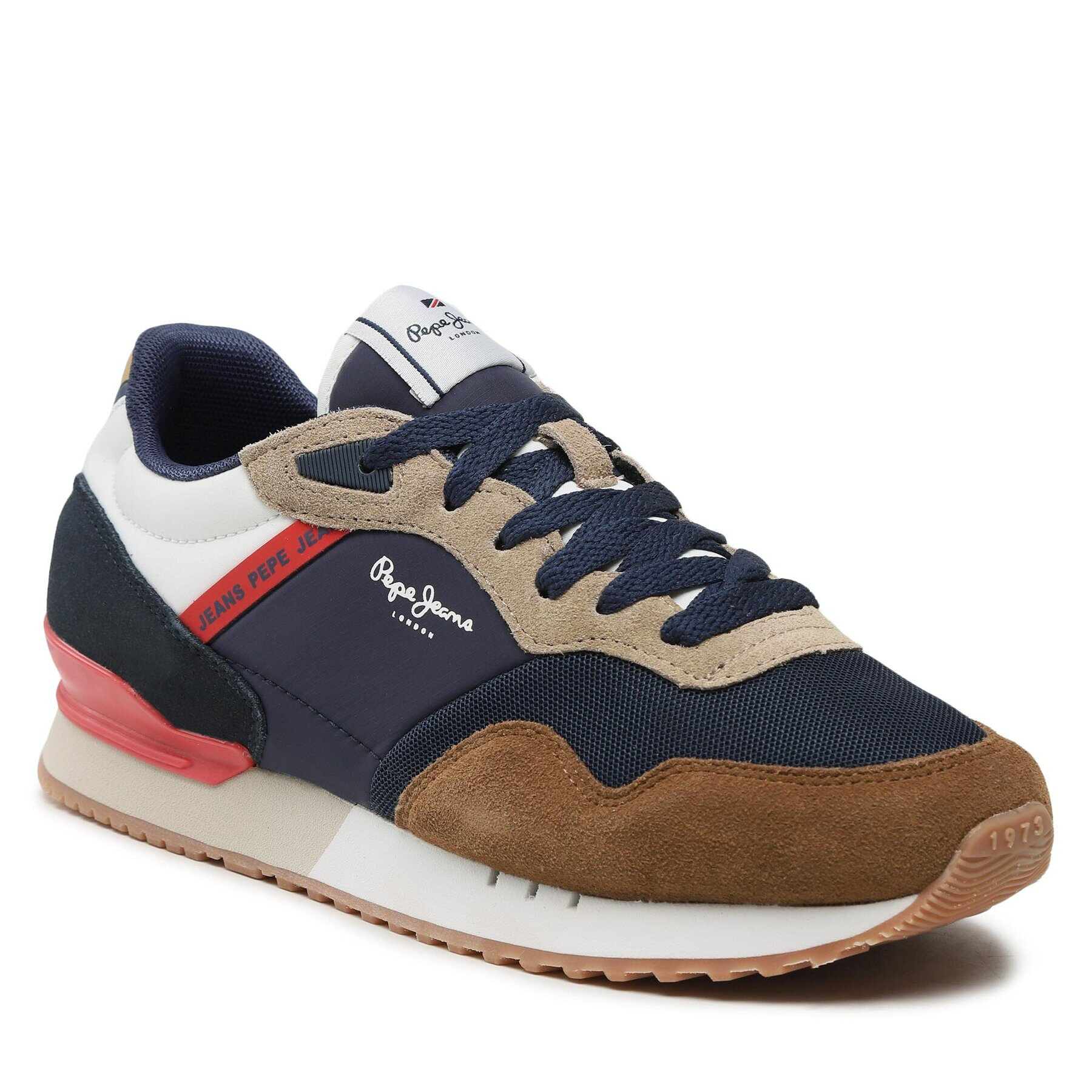 Pepe Jeans Sneakersy London One M Hero PMS30931 Tmavomodrá - Pepit.sk