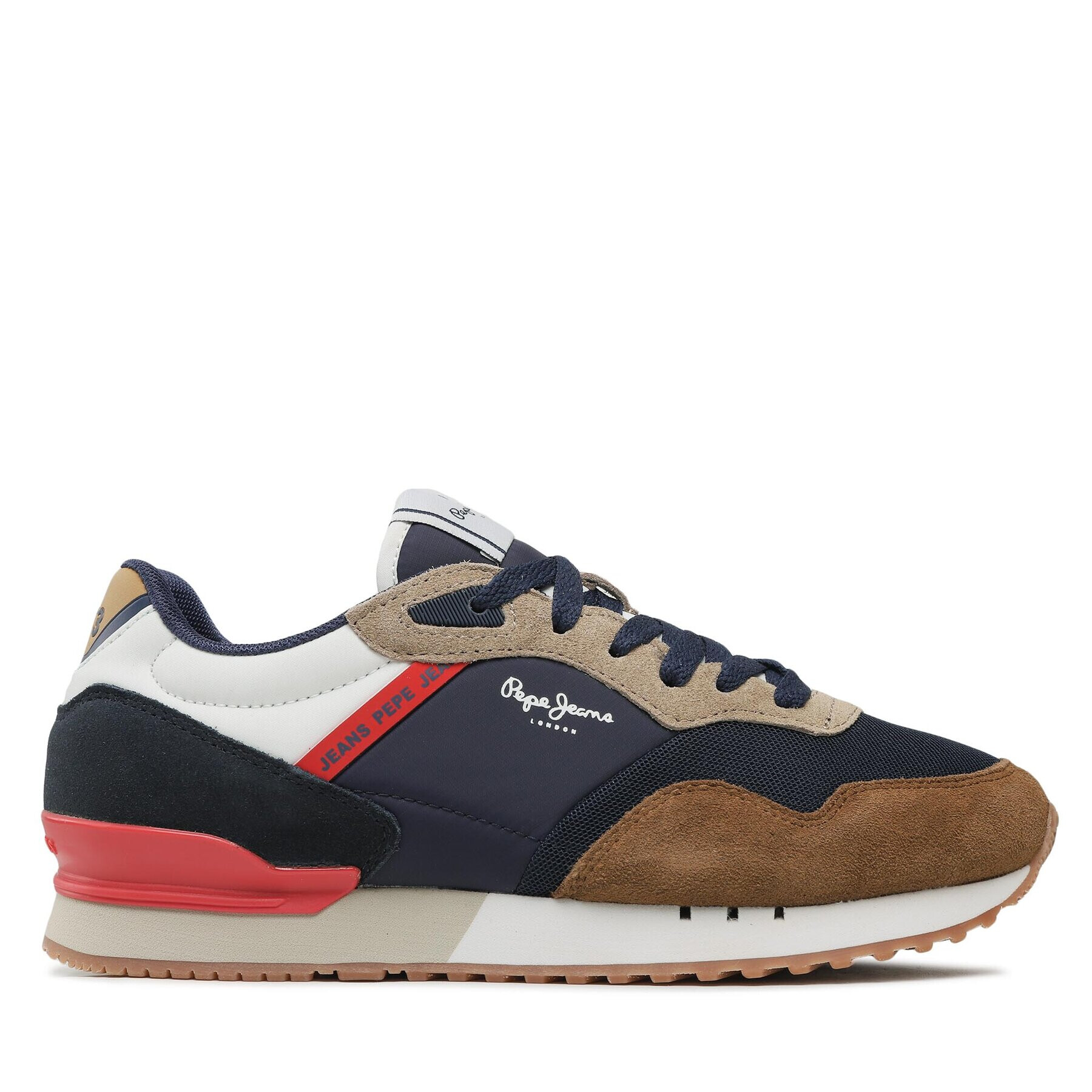 Pepe Jeans Sneakersy London One M Hero PMS30931 Tmavomodrá - Pepit.sk