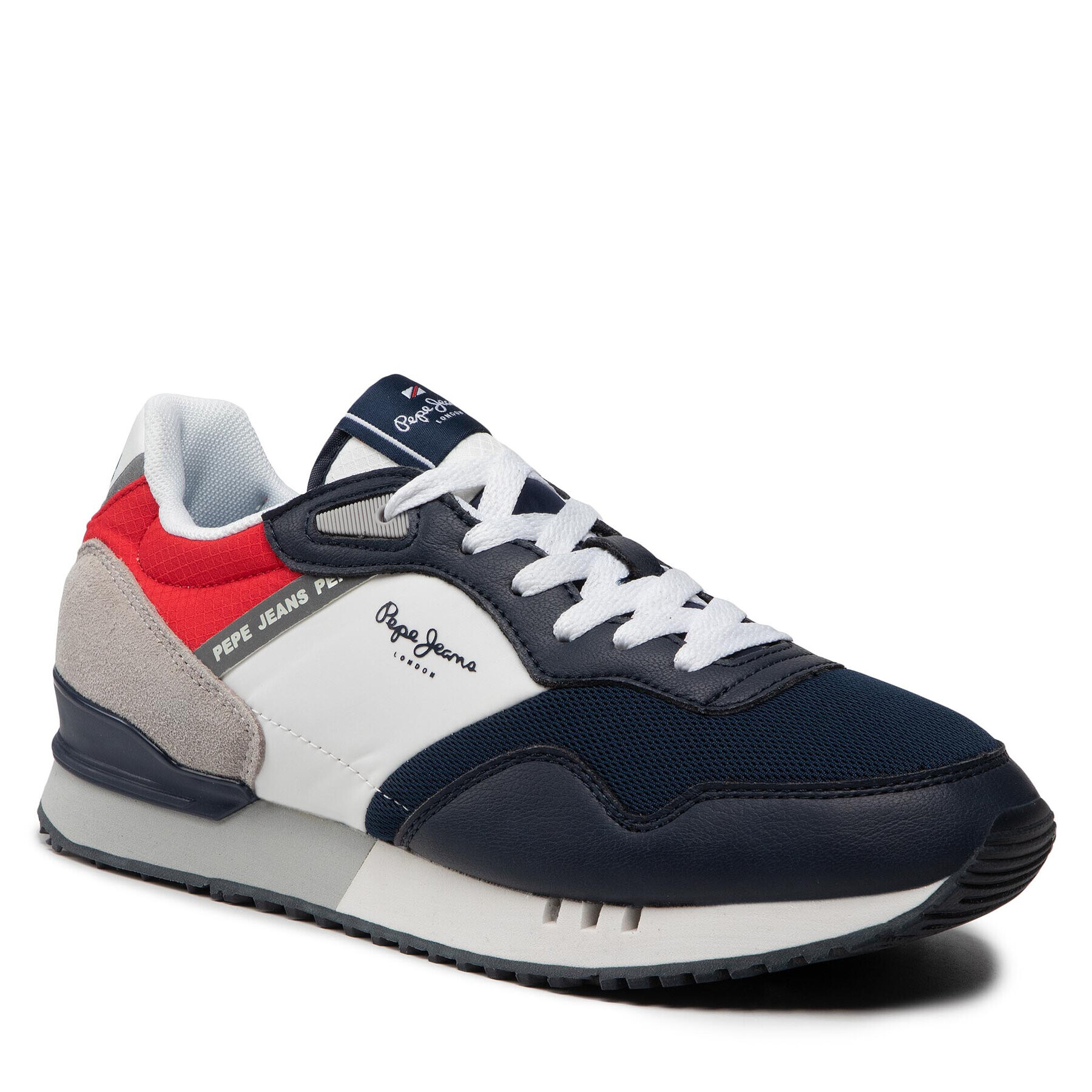 Pepe Jeans Sneakersy London One Road M PMS30821 Tmavomodrá - Pepit.sk