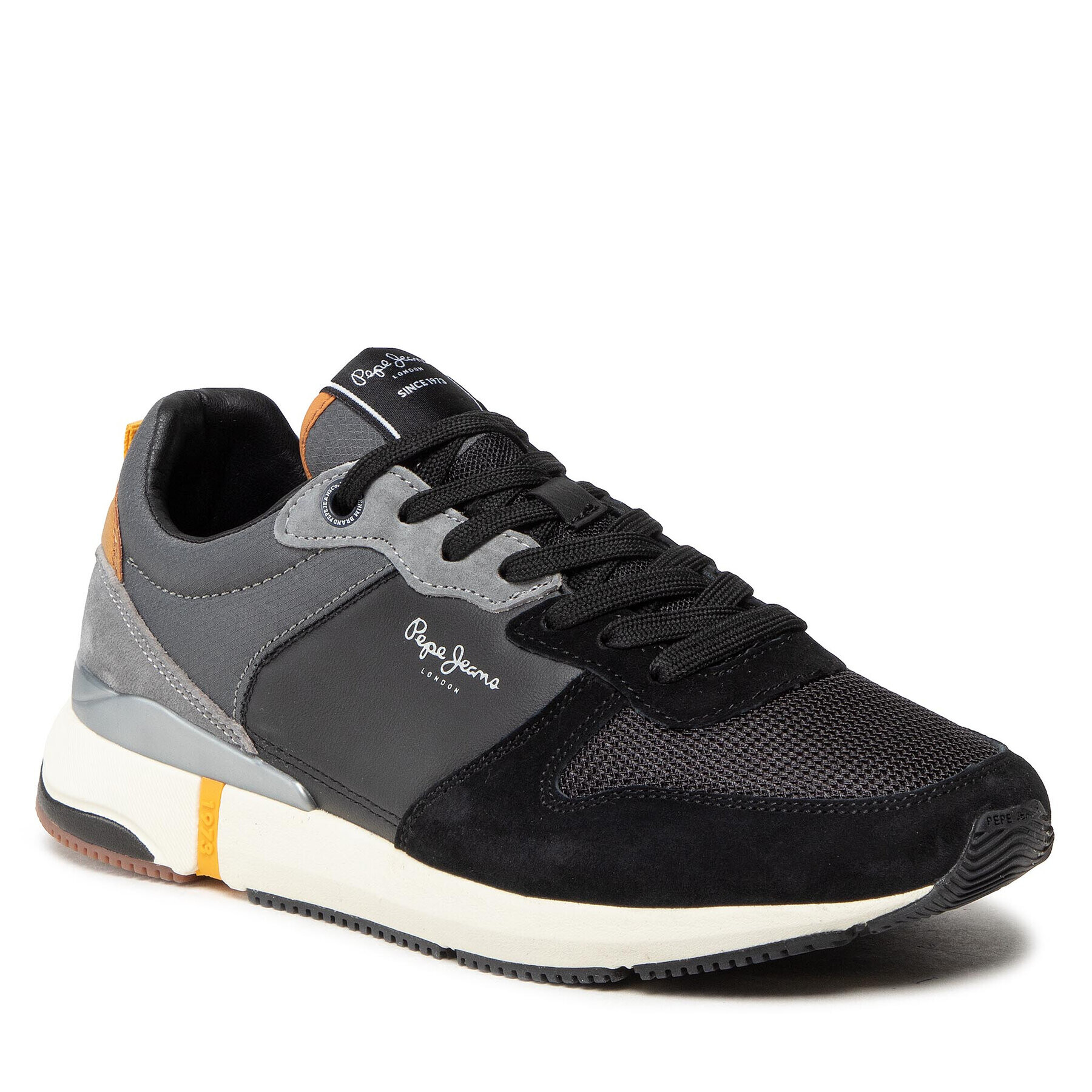 Pepe Jeans Sneakersy London Pro Basic 22 PMS30864 Čierna - Pepit.sk