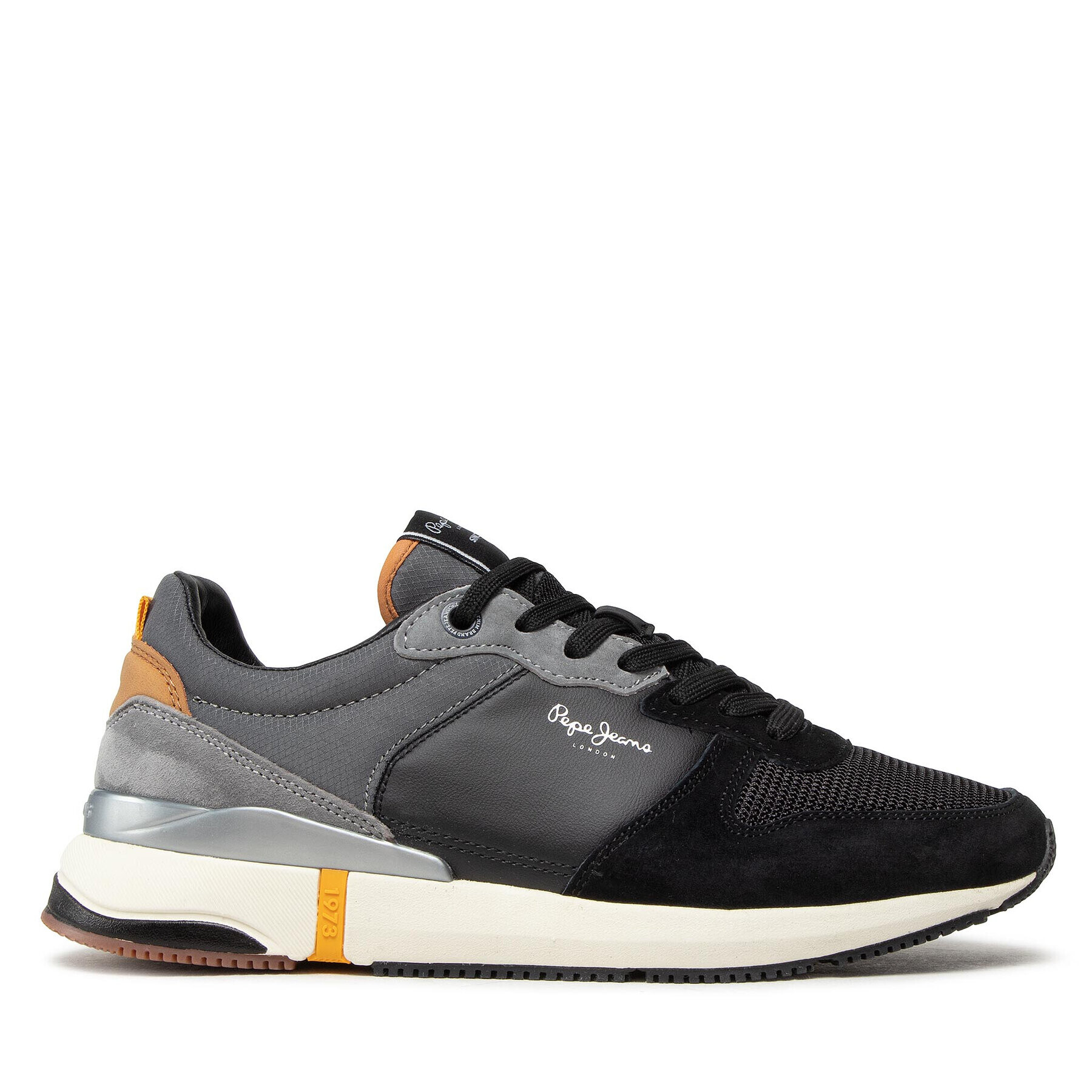 Pepe Jeans Sneakersy London Pro Basic 22 PMS30864 Čierna - Pepit.sk