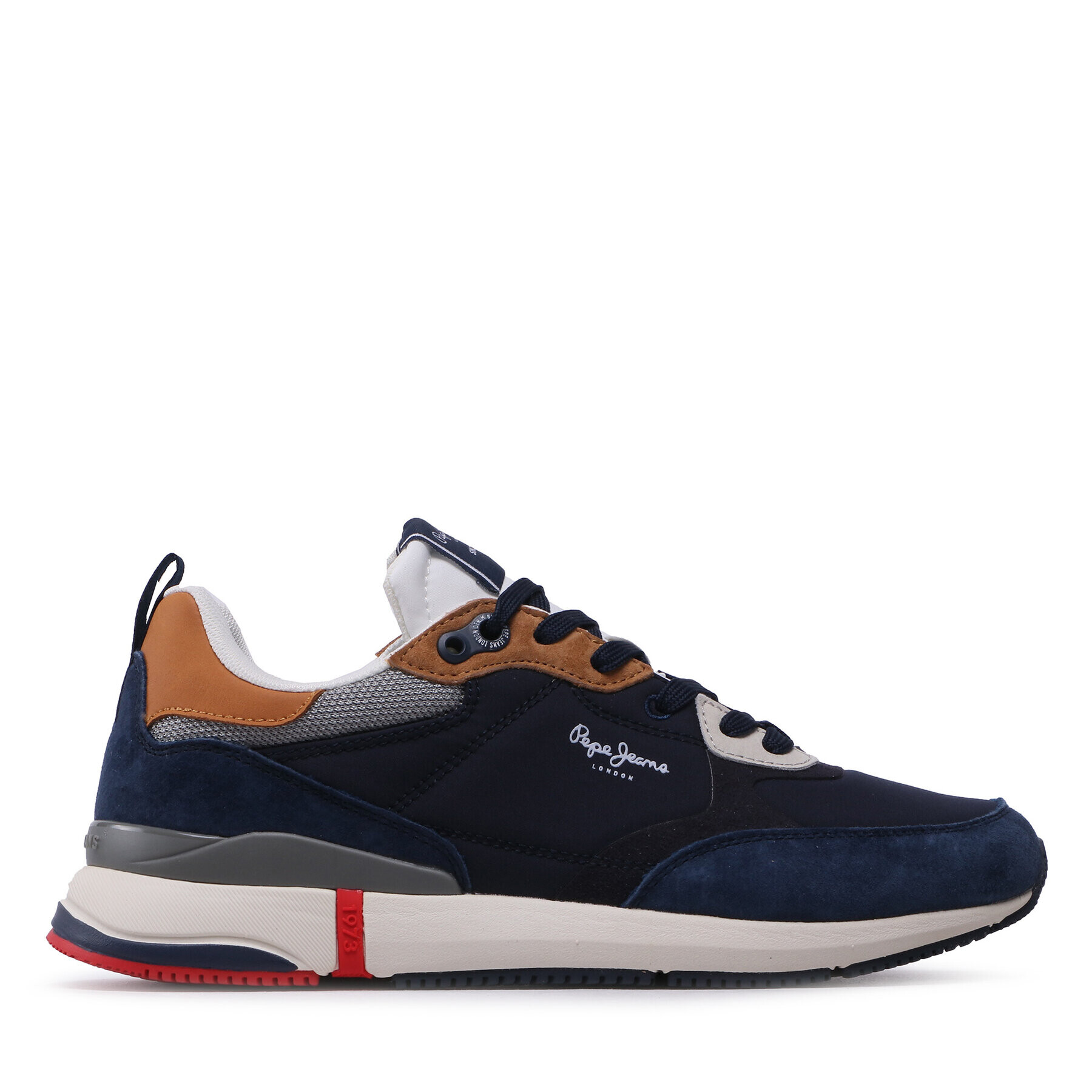 Pepe Jeans Sneakersy London Pro Vint PMS30938 Tmavomodrá - Pepit.sk