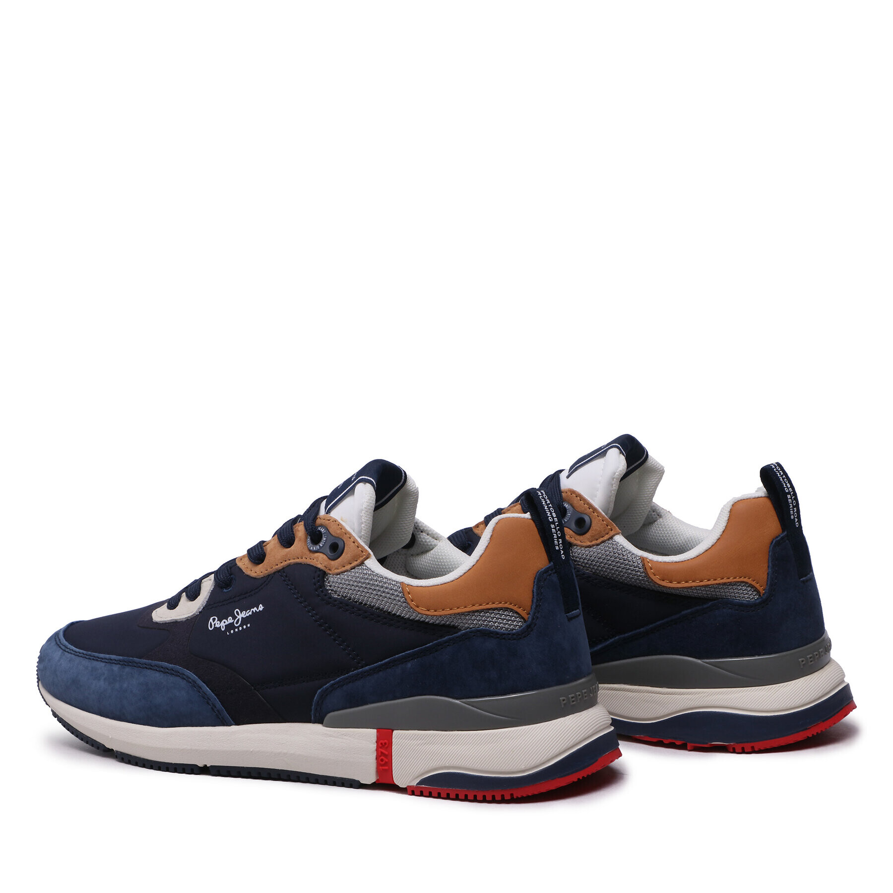 Pepe Jeans Sneakersy London Pro Vint PMS30938 Tmavomodrá - Pepit.sk