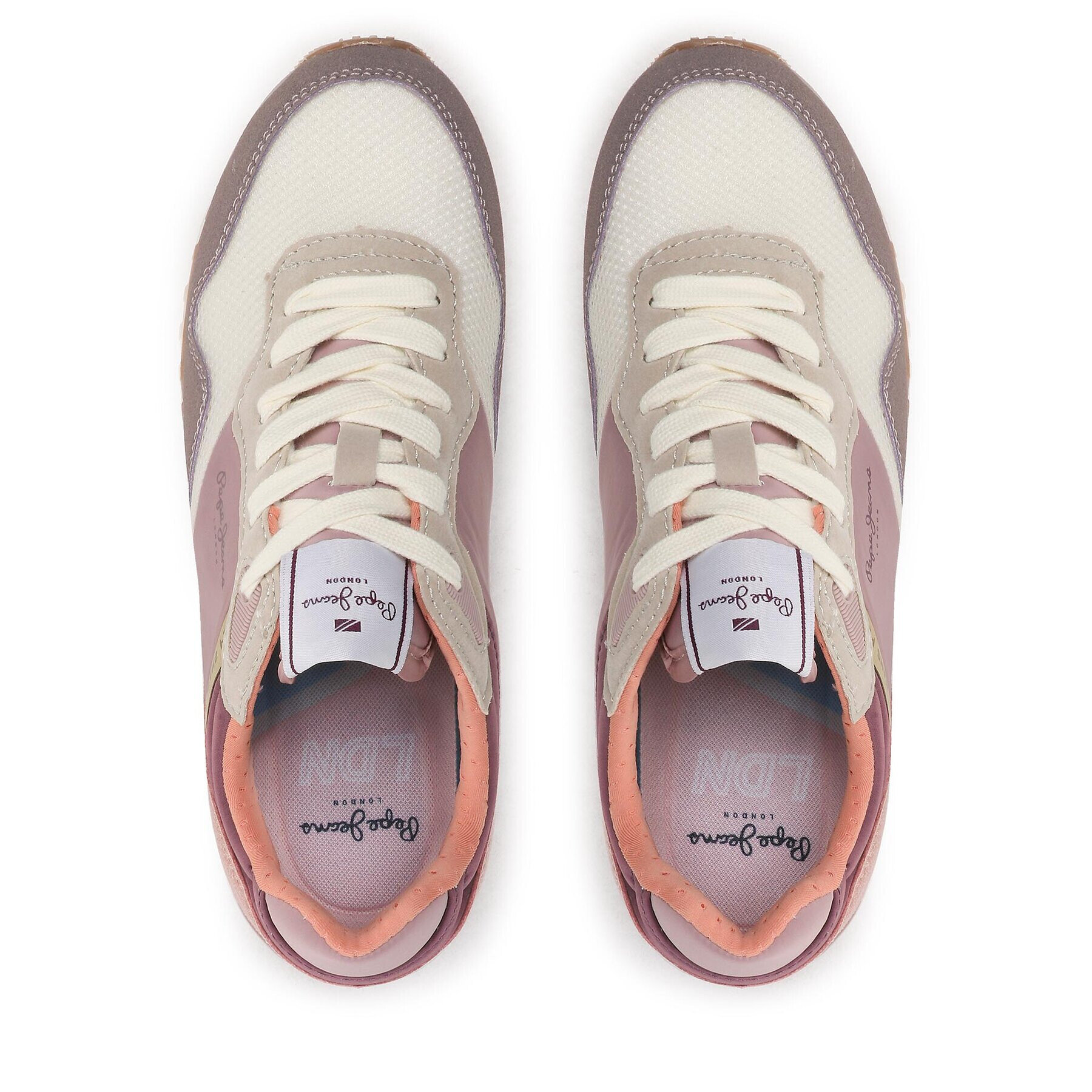 Pepe Jeans Sneakersy London W Mad PLS31464 Fialová - Pepit.sk