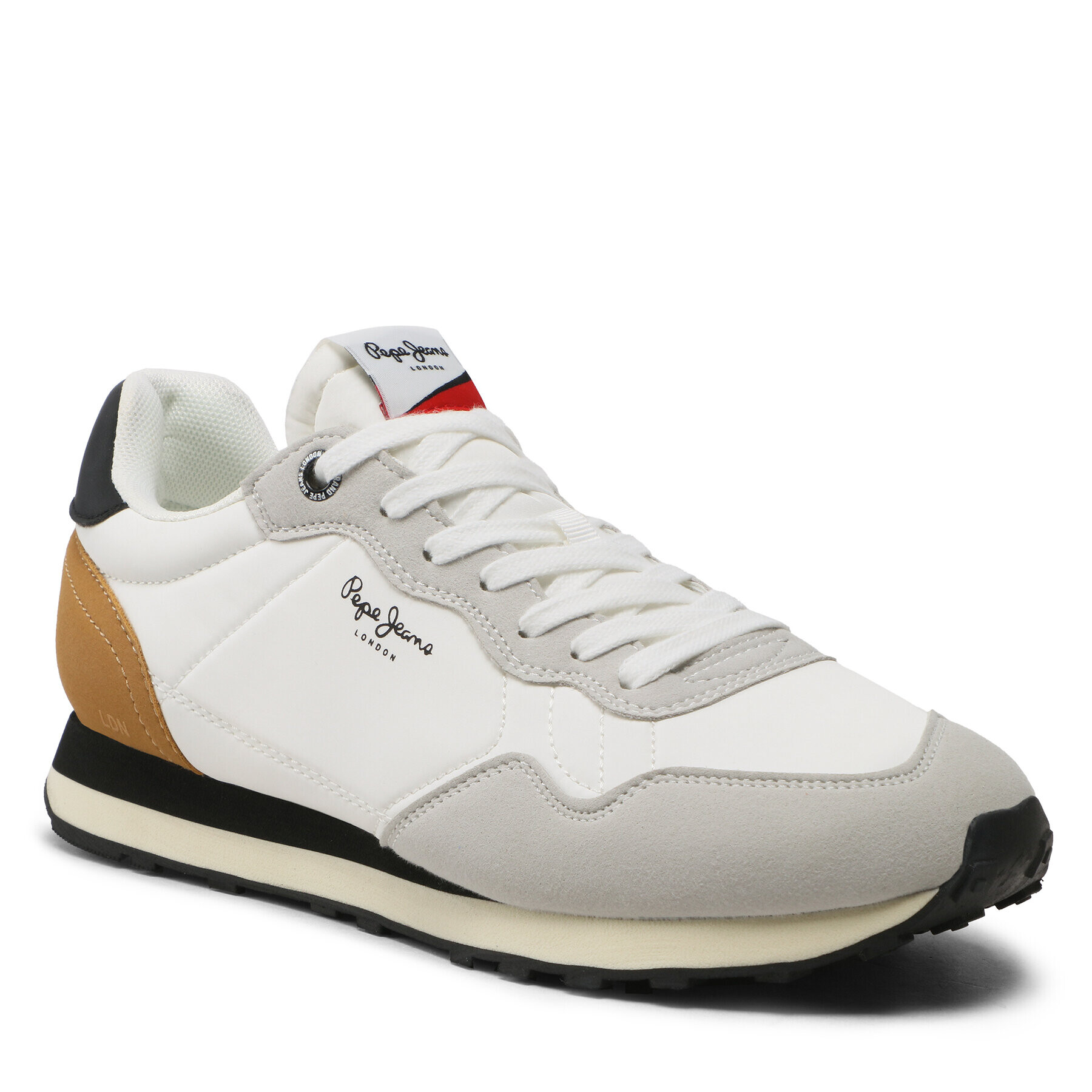 Pepe Jeans Sneakersy Natch Male PMS30945 Biela - Pepit.sk