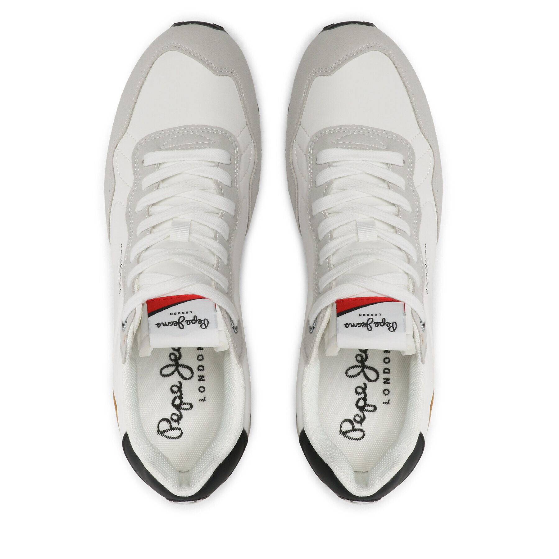 Pepe Jeans Sneakersy Natch Male PMS30945 Biela - Pepit.sk