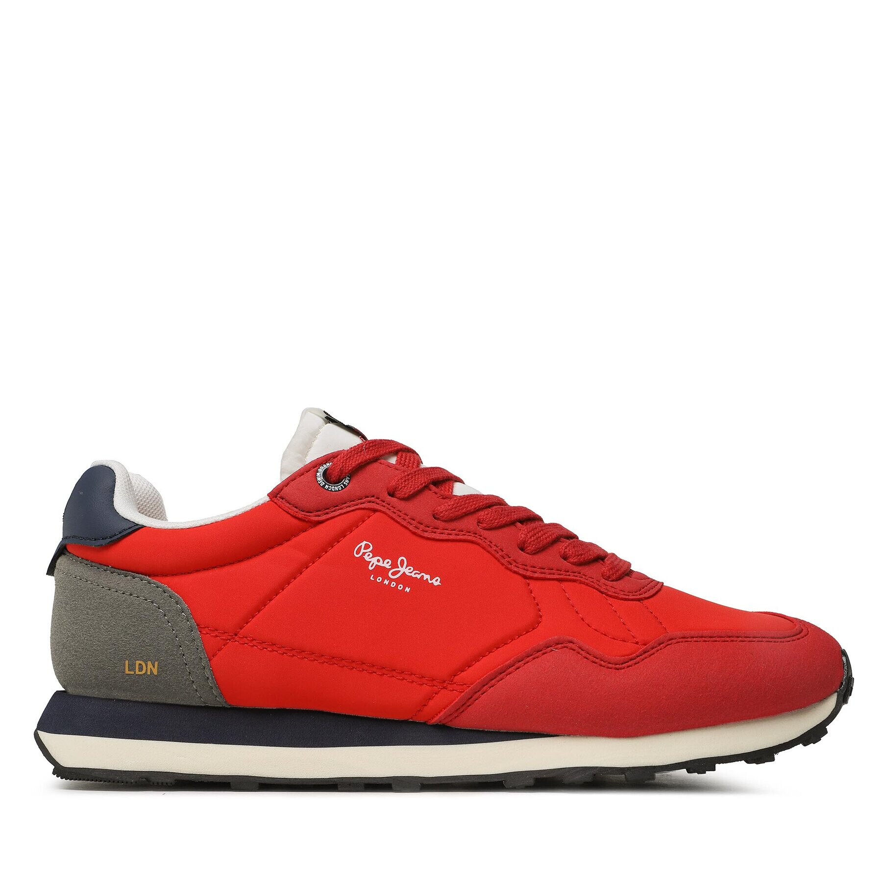 Pepe Jeans Sneakersy Natch Male PMS30945 Červená - Pepit.sk