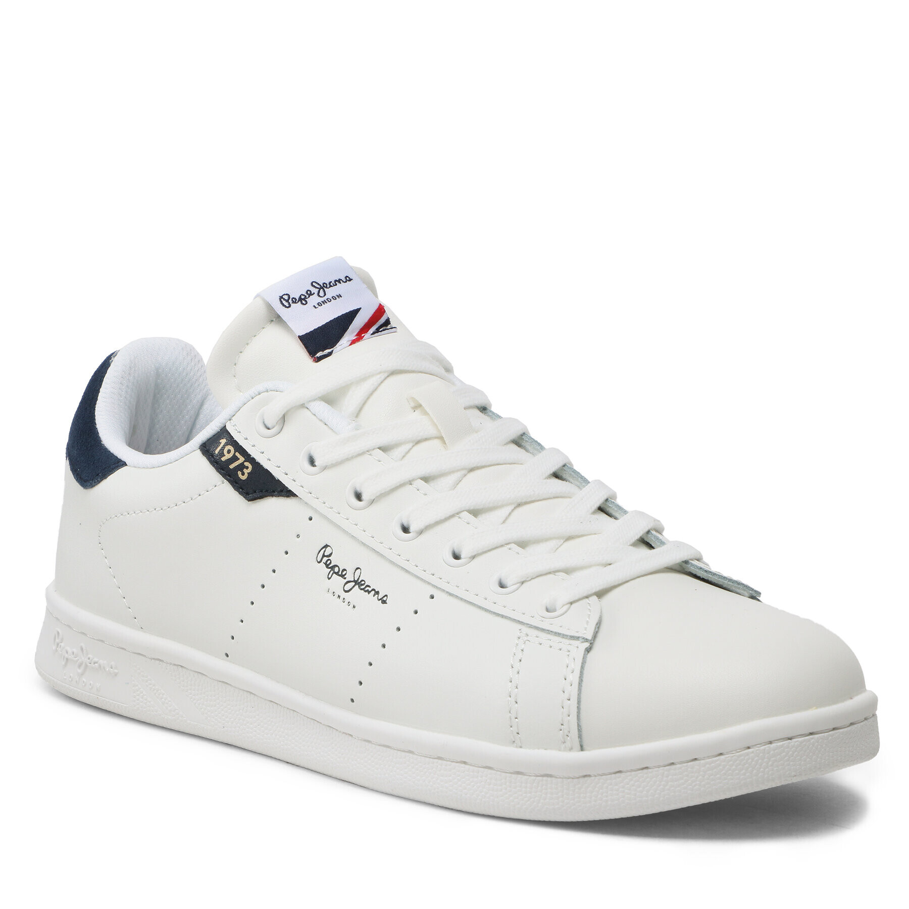 Pepe Jeans Sneakersy Player Basic PMS30902 Biela - Pepit.sk