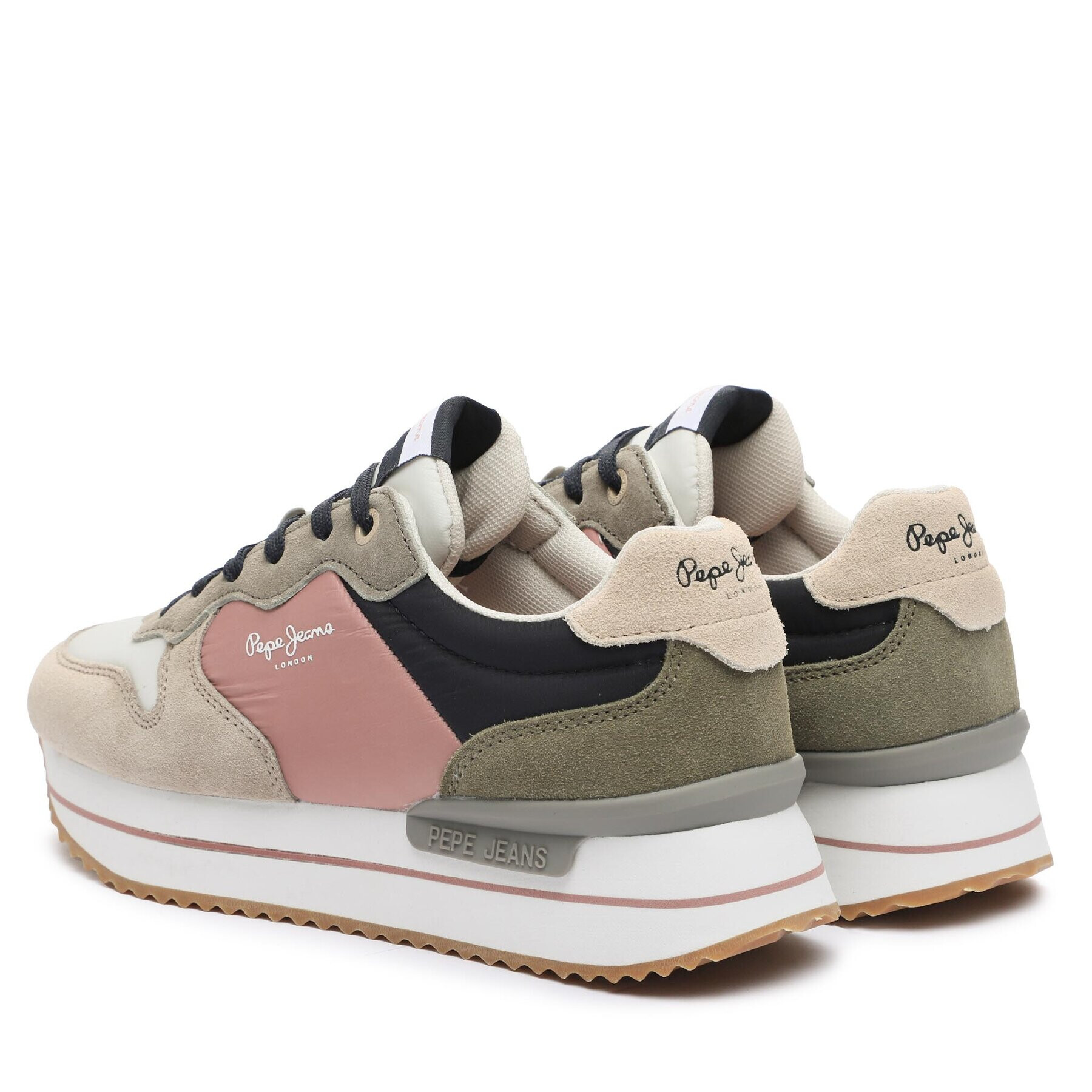 Pepe Jeans Sneakersy PLS31512 Hnedá - Pepit.sk