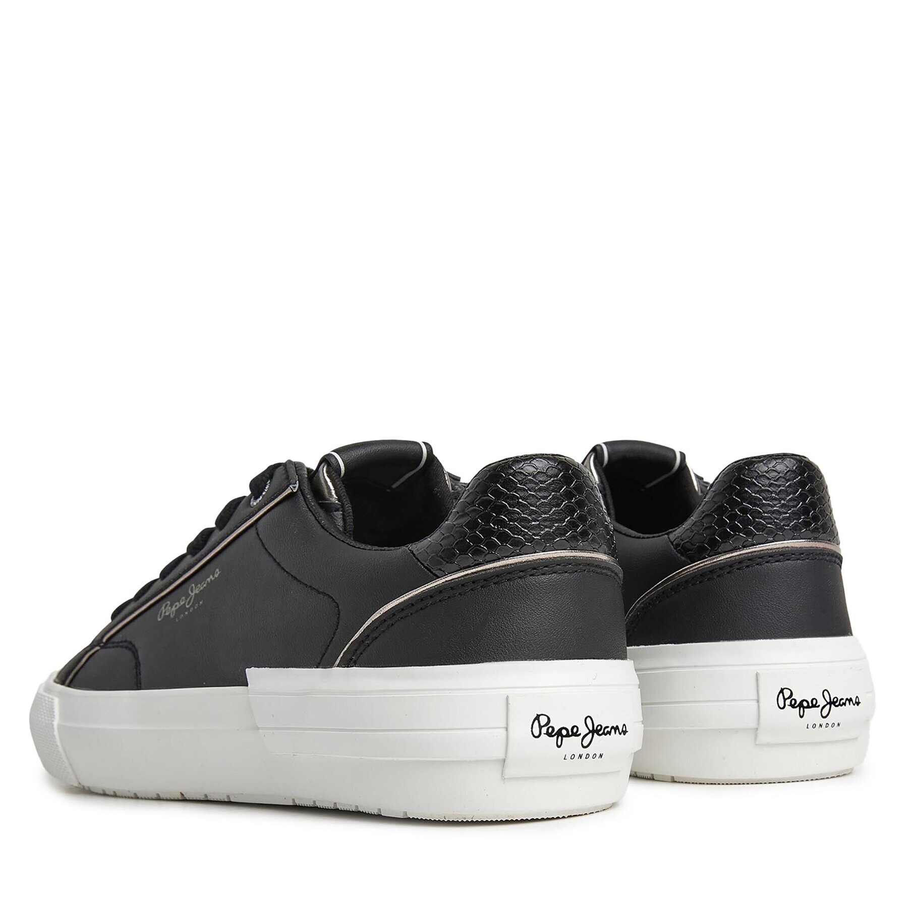 Pepe Jeans Sneakersy PLS31542 Čierna - Pepit.sk