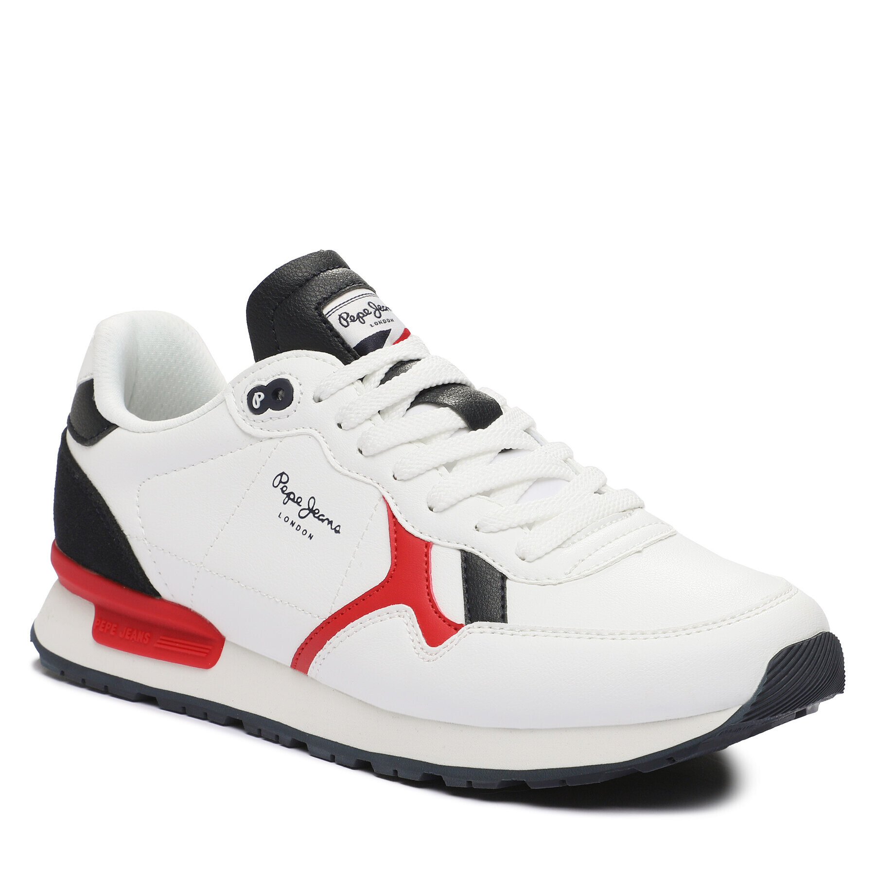 Pepe Jeans Sneakersy PMS30982 Biela - Pepit.sk