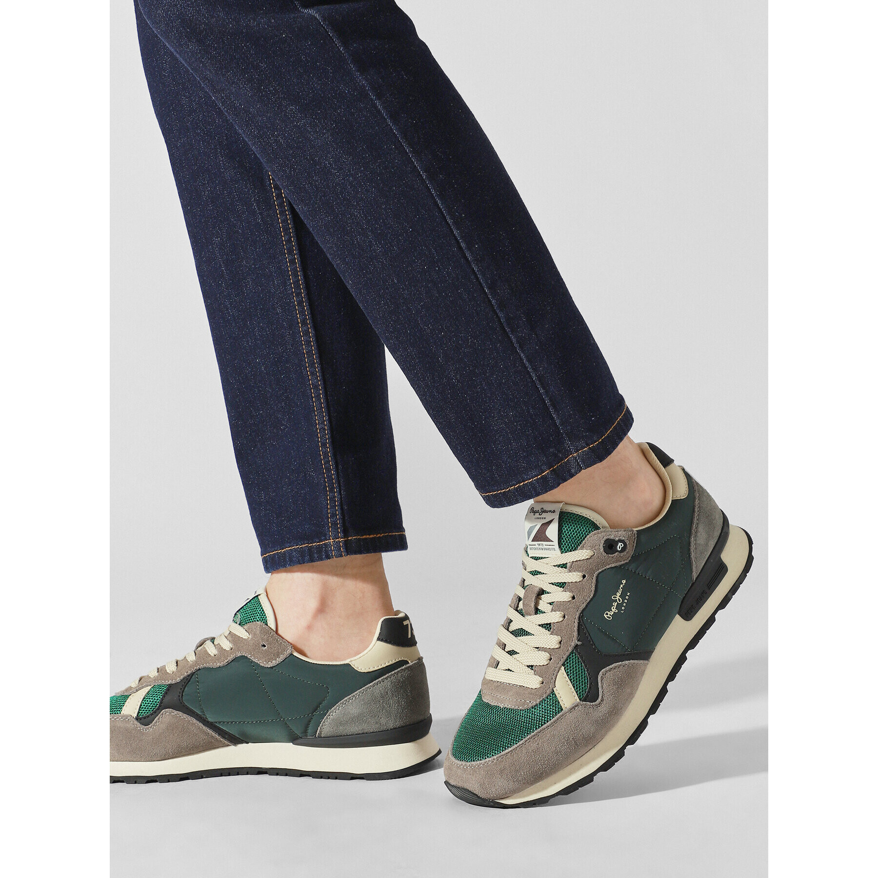 Pepe Jeans Sneakersy PMS30983 Zelená - Pepit.sk