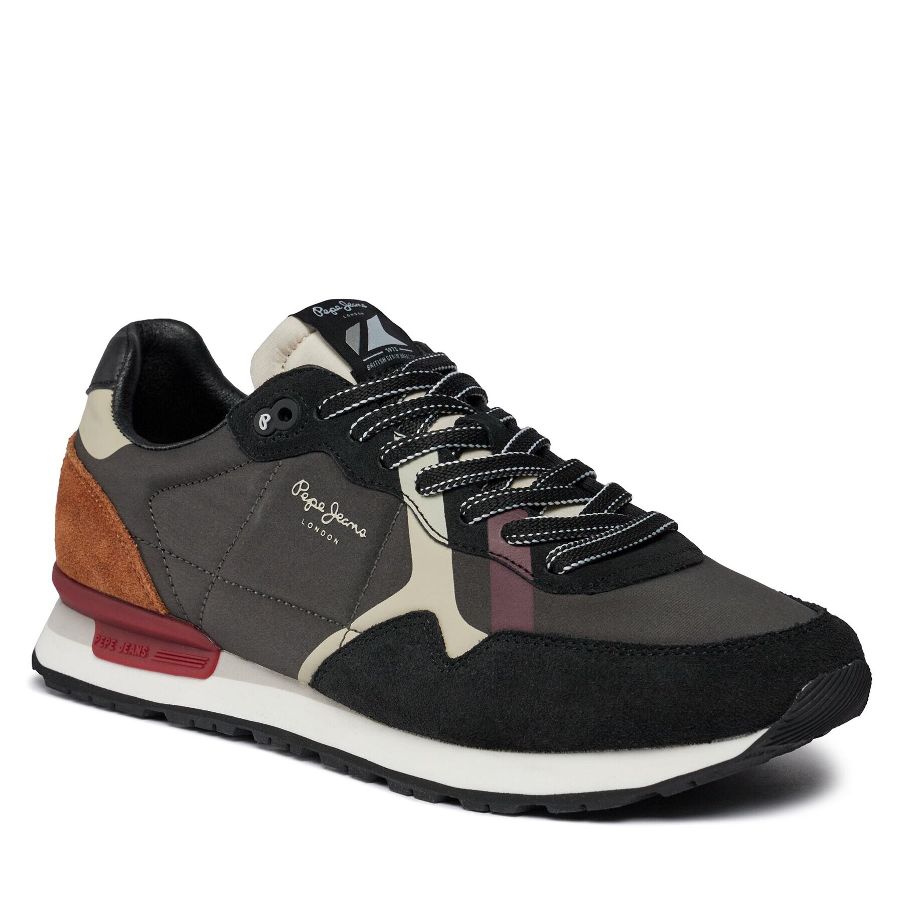 Pepe Jeans Sneakersy PMS30984 Čierna - Pepit.sk