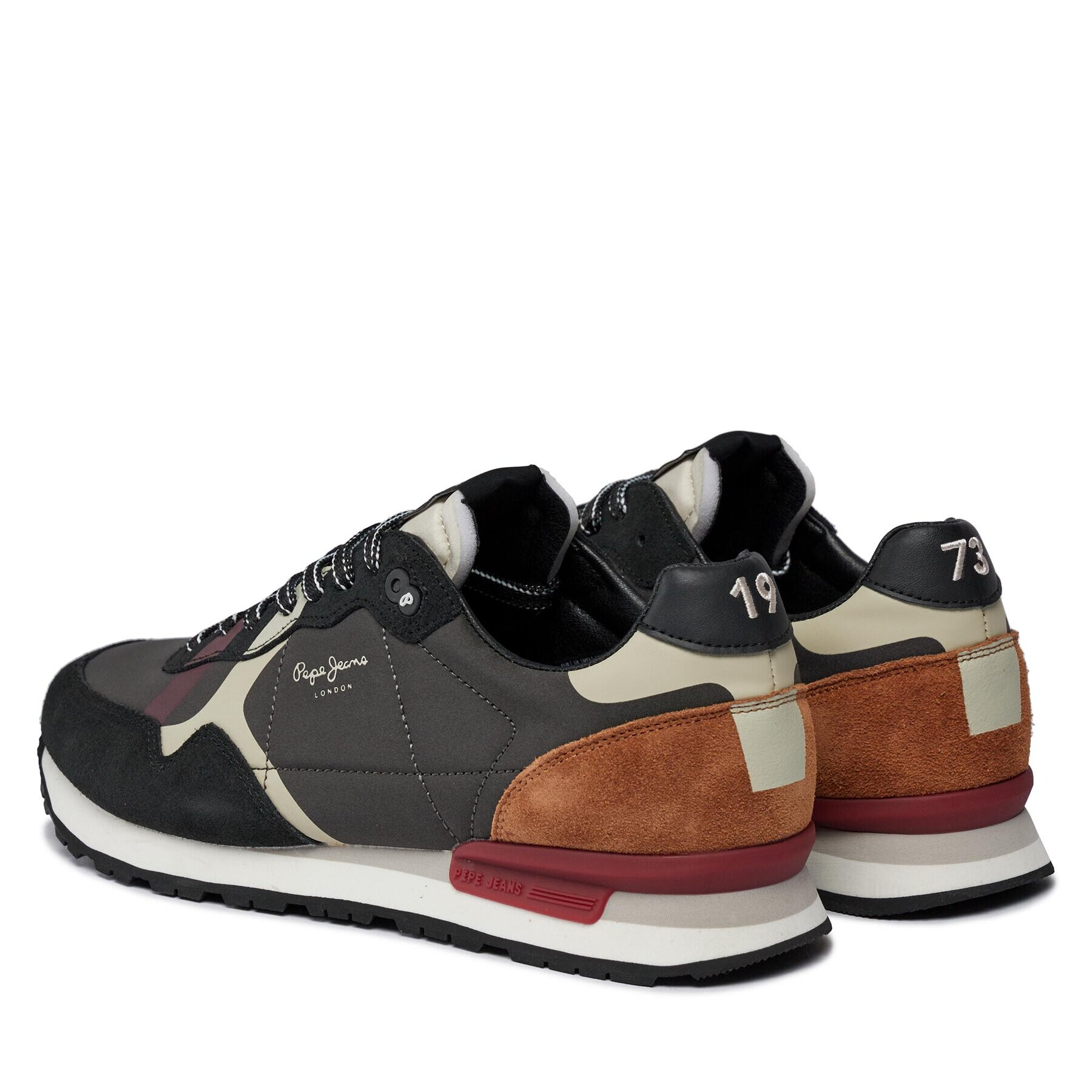 Pepe Jeans Sneakersy PMS30984 Čierna - Pepit.sk