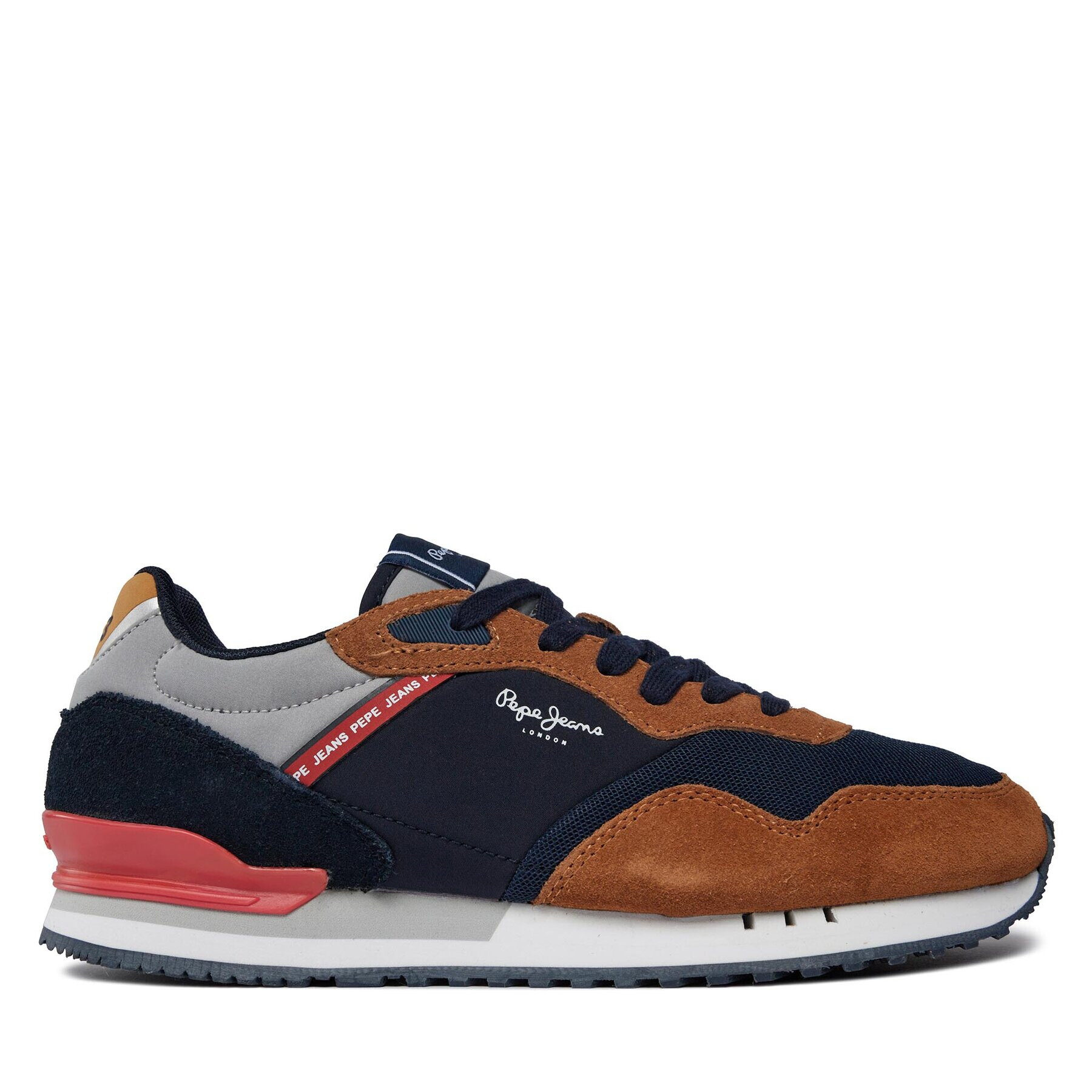 Pepe Jeans Sneakersy PMS30992 Hnedá - Pepit.sk