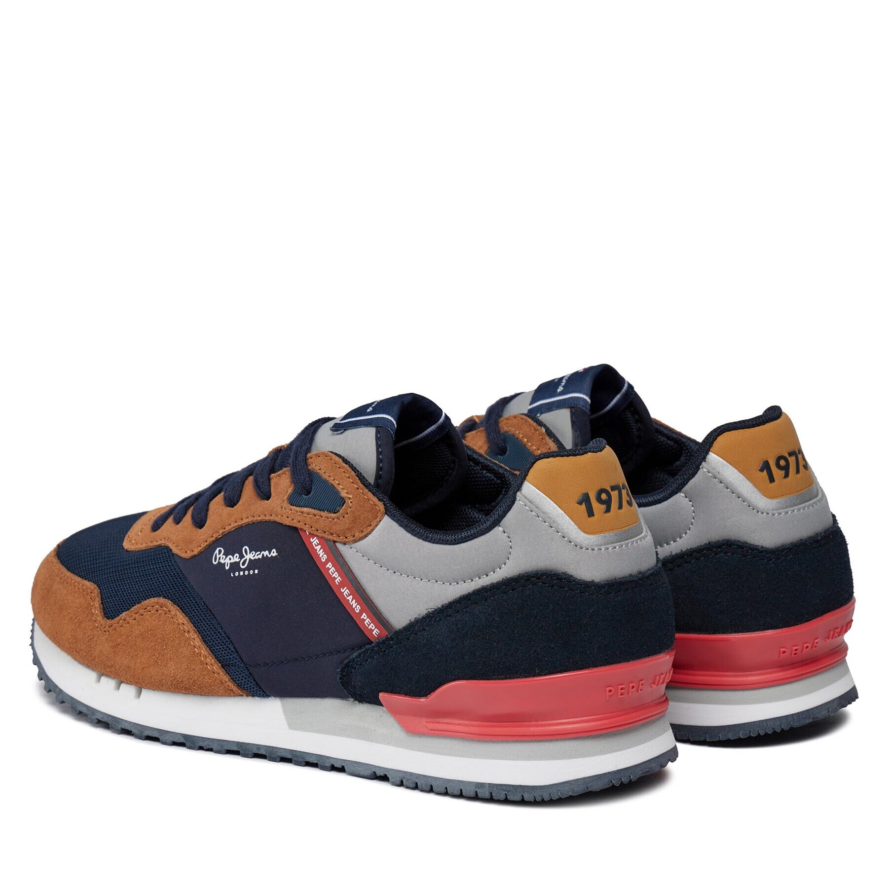 Pepe Jeans Sneakersy PMS30992 Hnedá - Pepit.sk